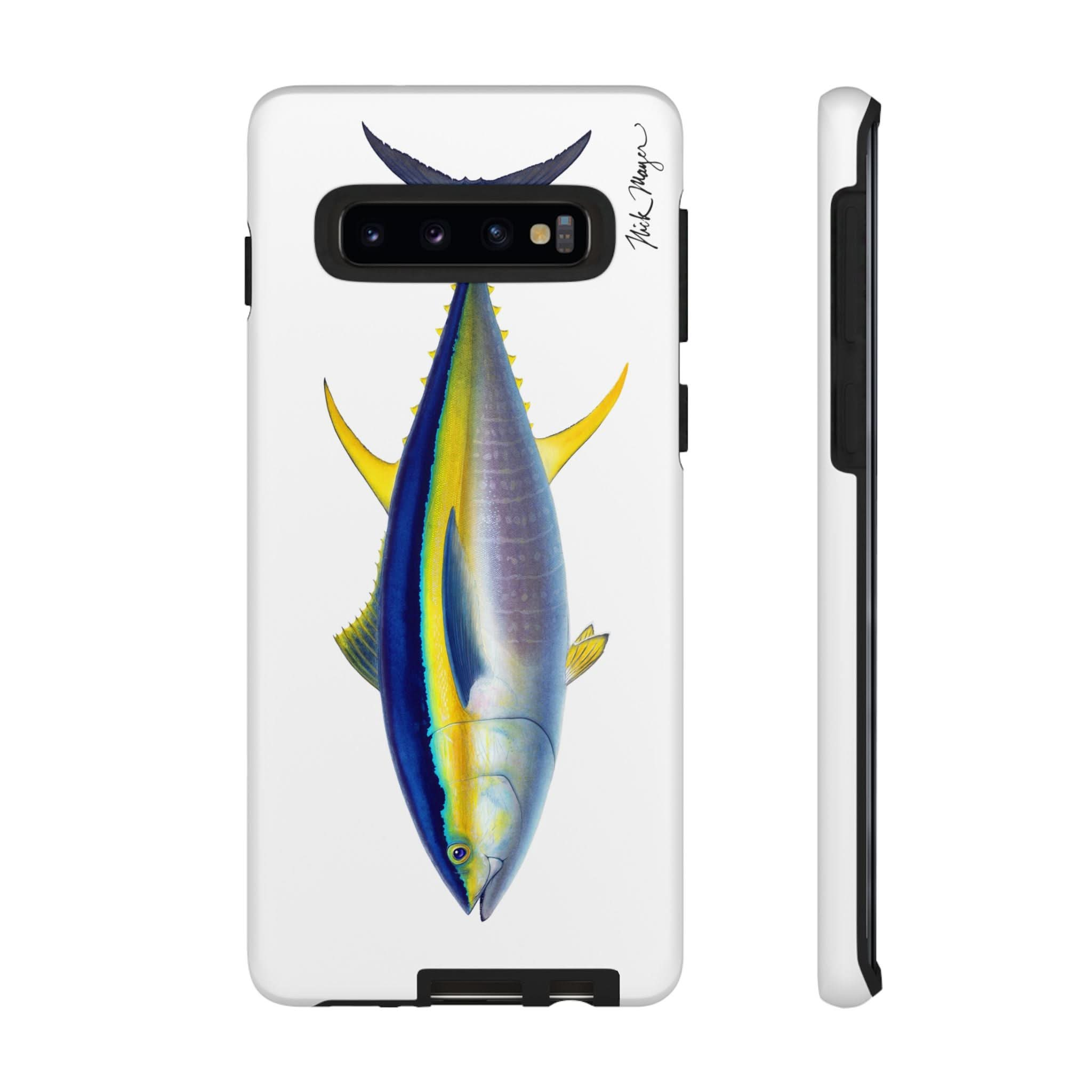 Yellowfin Tuna White Phone Case (Samsung)