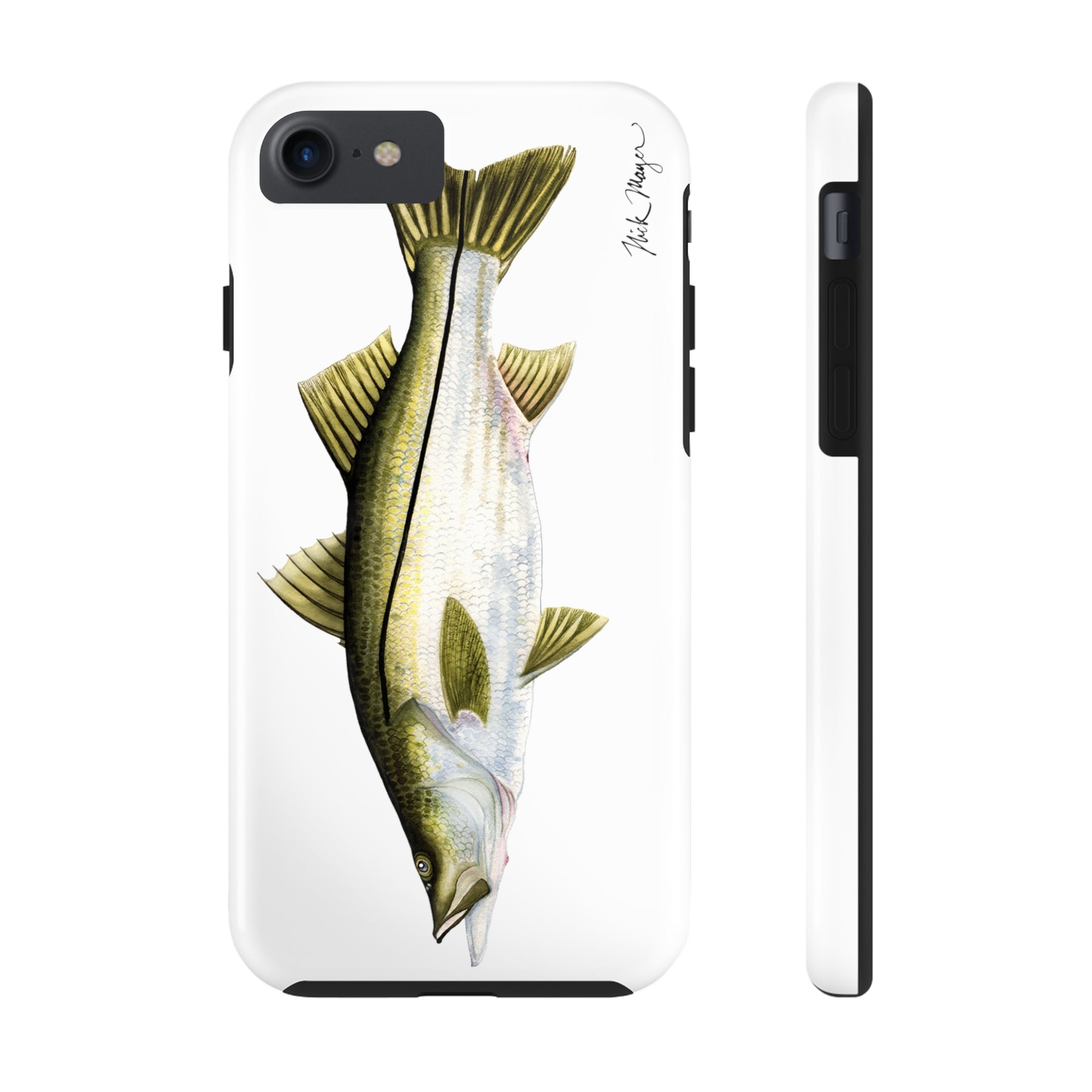 BASS FISHING ANGLER Outdoor Fly Fish Apple iPhone 12 11 Mini Pro Max X Xs 8  7 7 Plus 8 Plus 6/6S Samsung Galaxy S9 S10 Phone Case Cover 