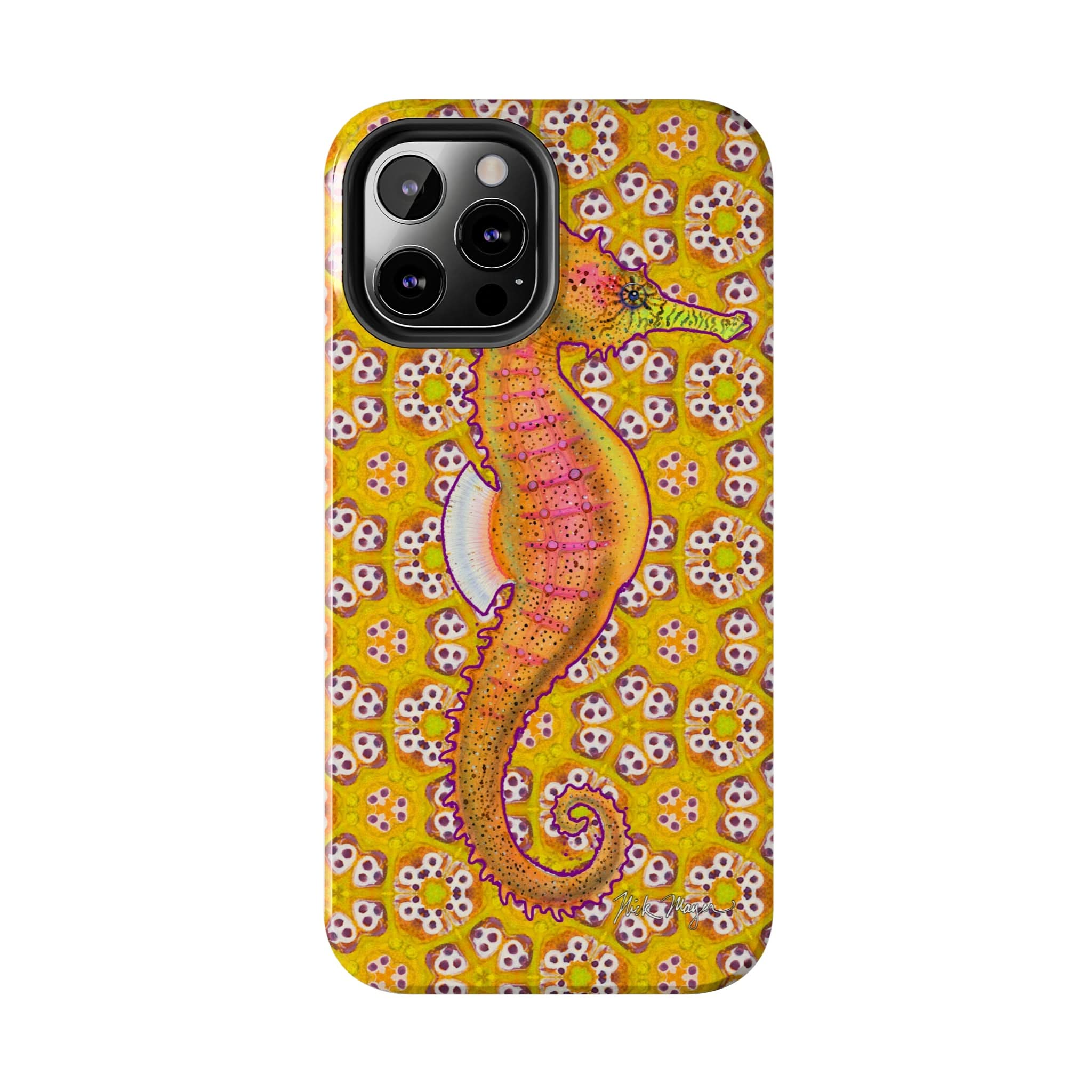 Psychedelic Seahorse Phone Case (iPhone)