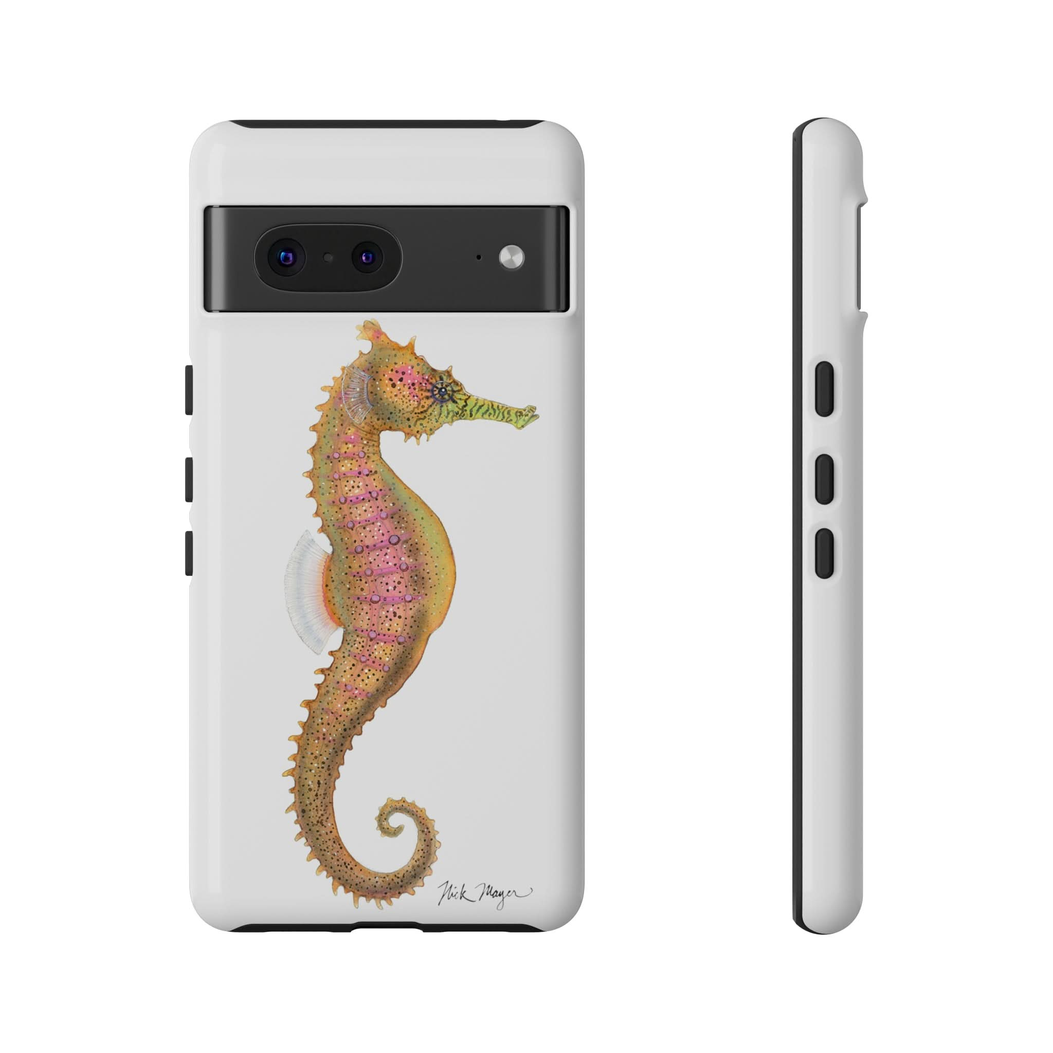 Pink Seahorse Phone Case (Samsung)