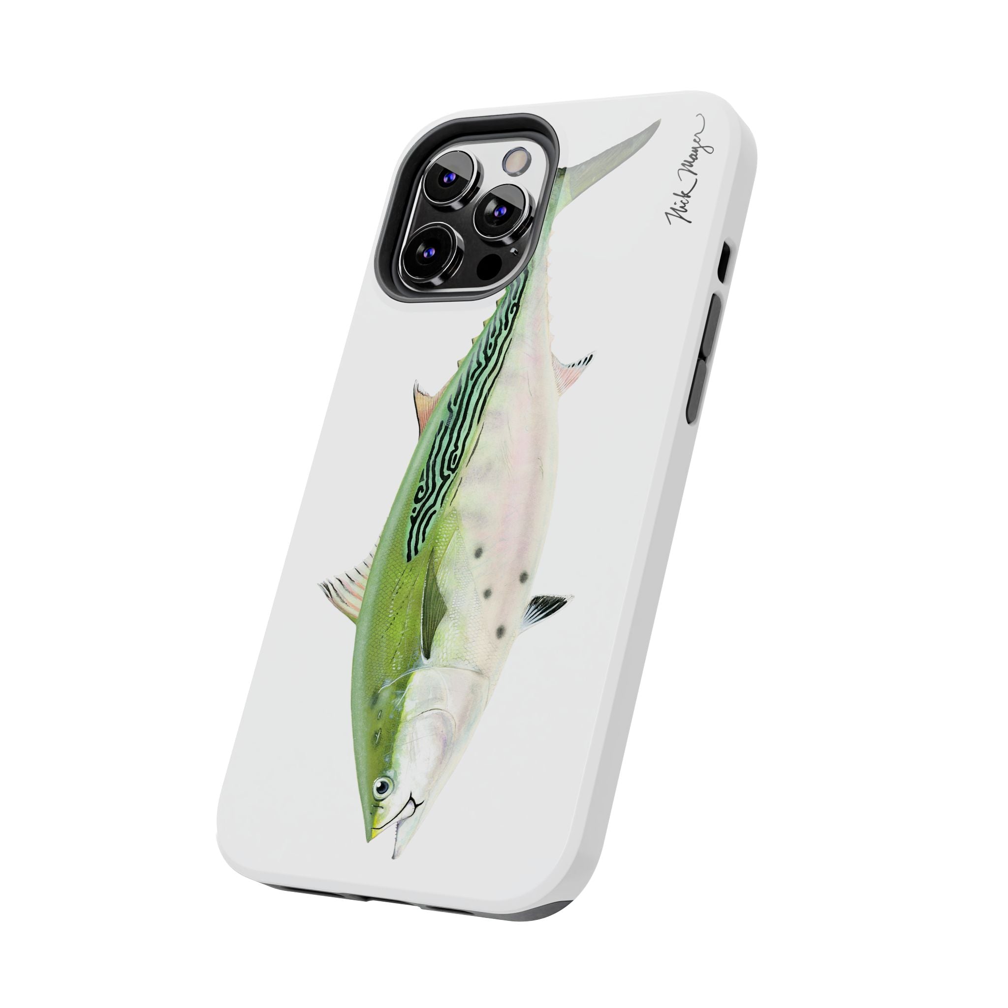 Albie White Phone Case (iPhone)