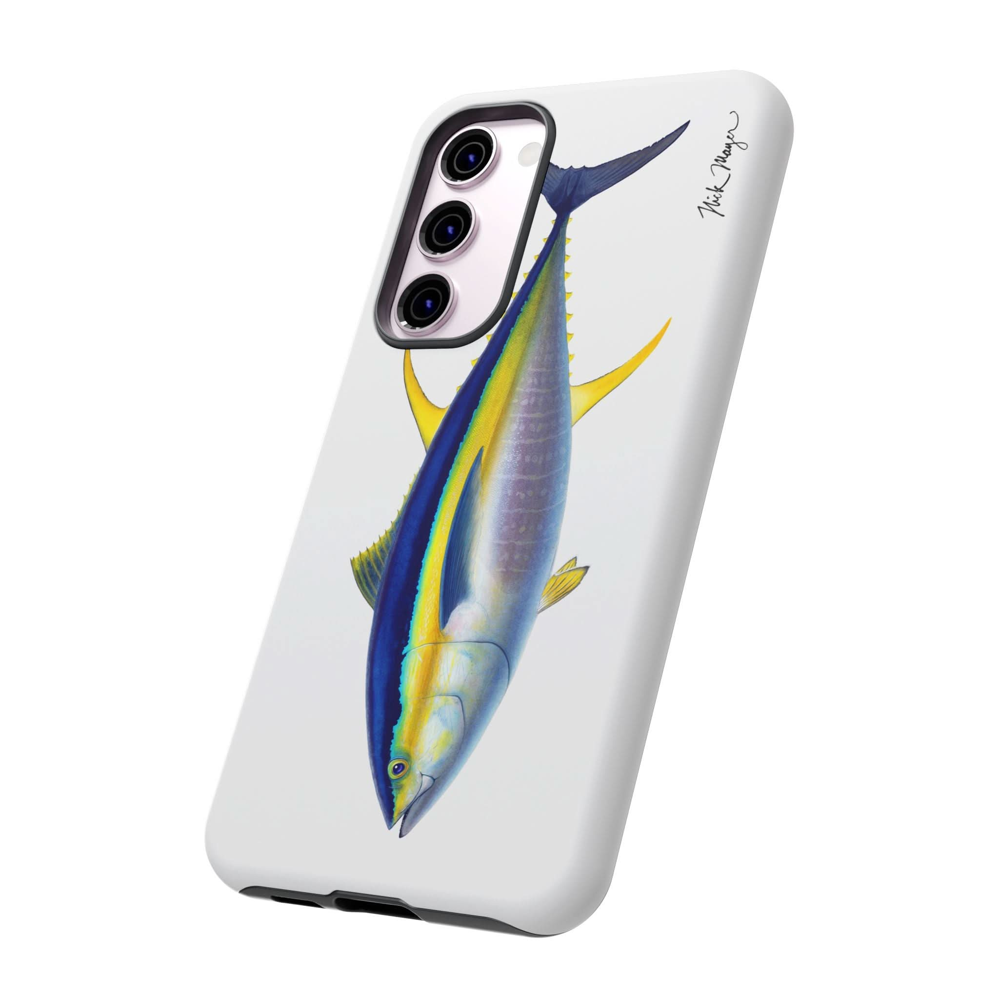 Yellowfin Tuna White Phone Case (Samsung)