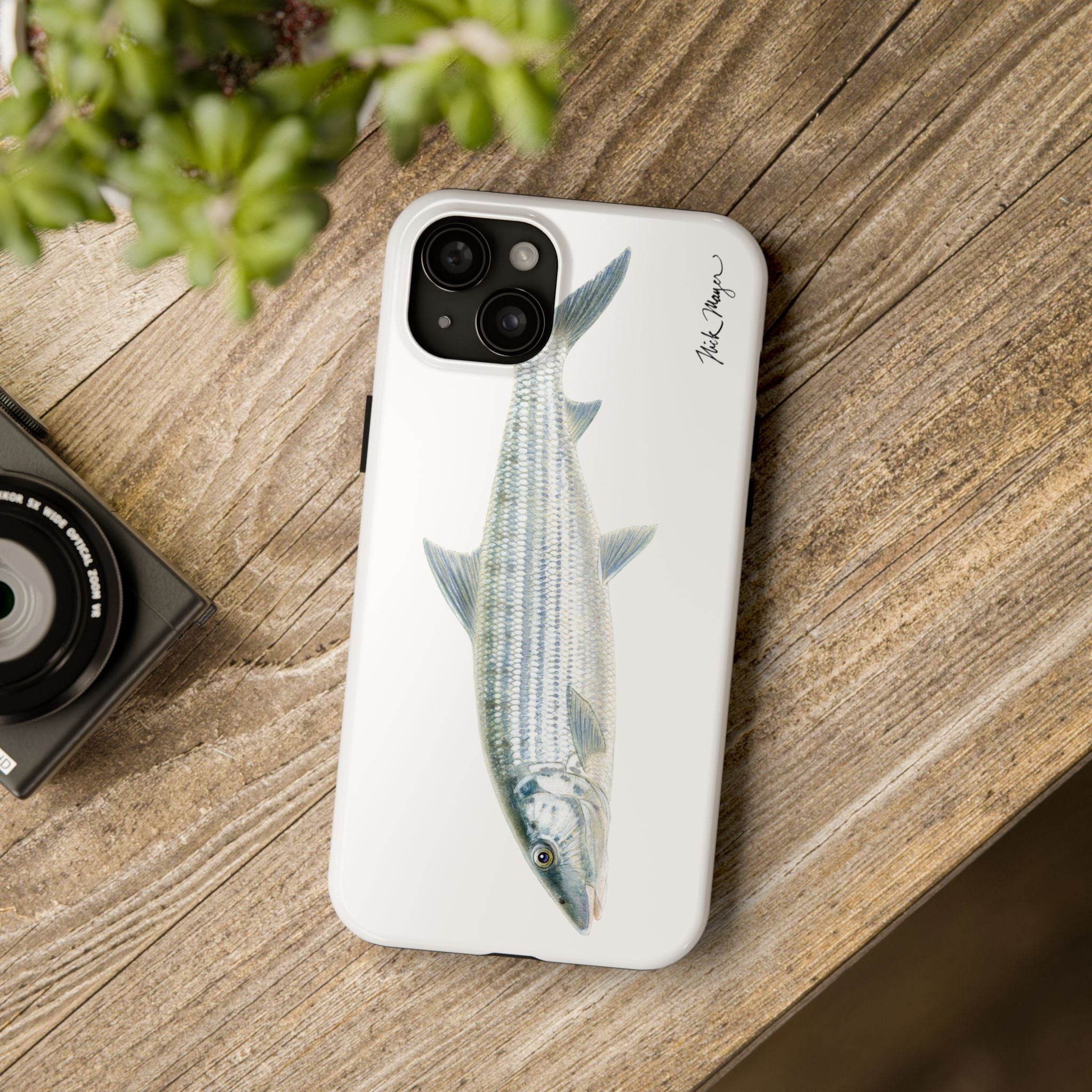 Bonefish White Phone Case (iPhone)