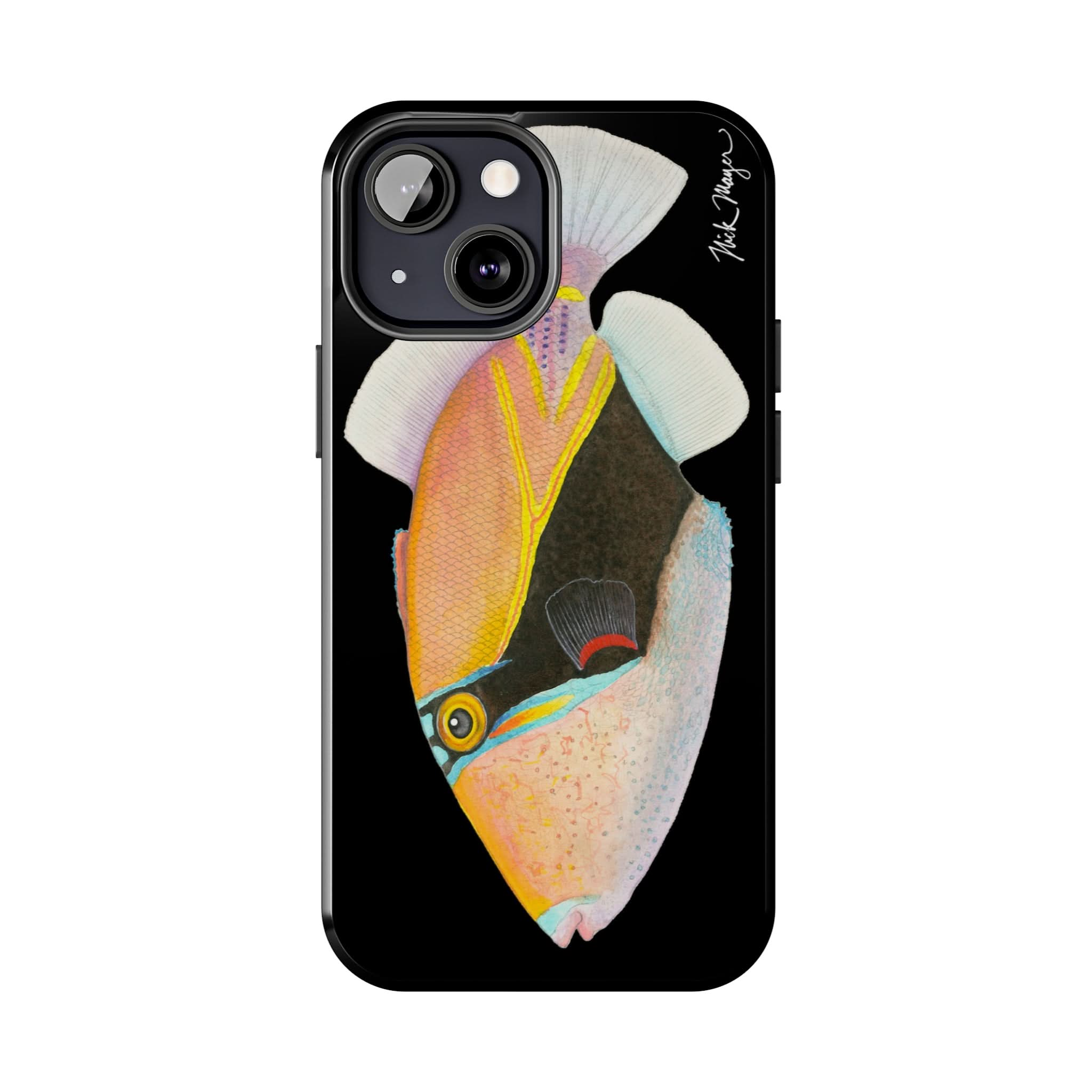 Humuhumunukunukuapua'a Black Phone Case (iPhone)