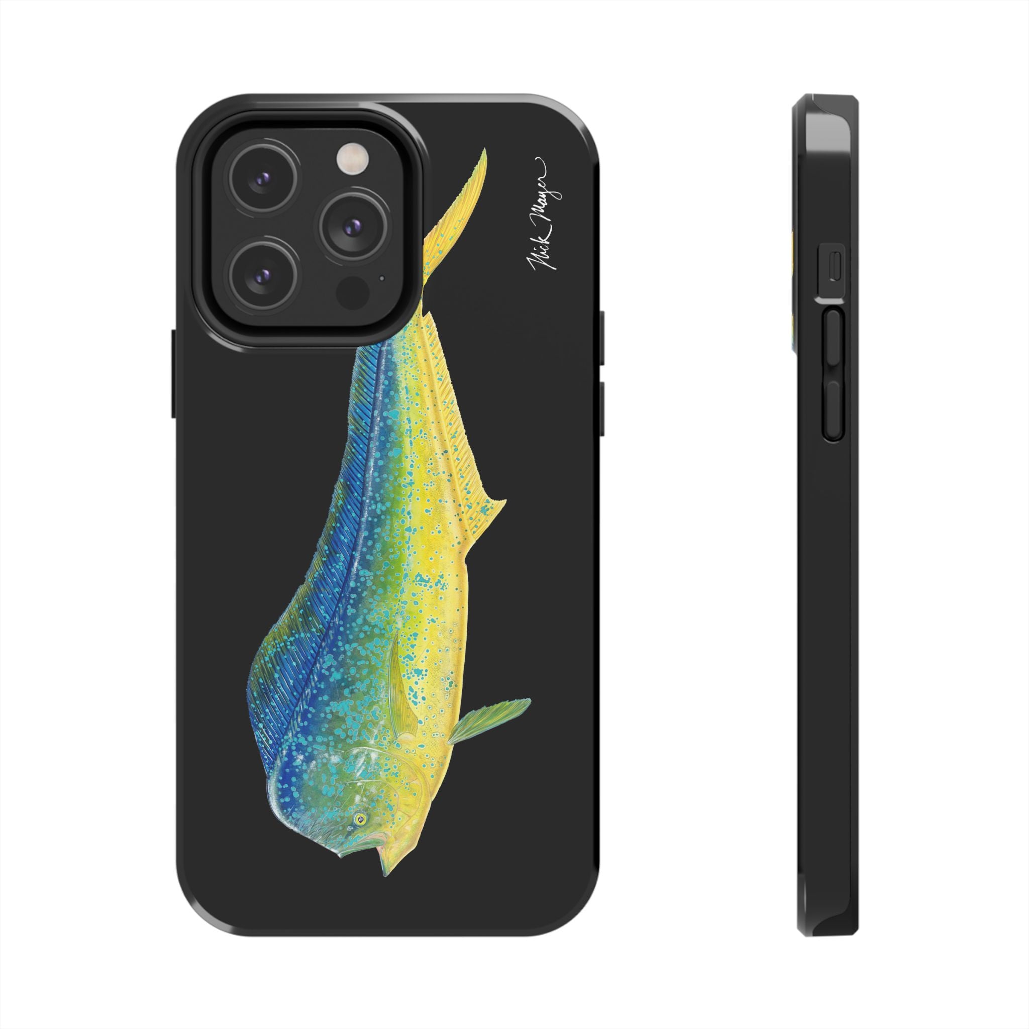 Bull Mahi Black Phone Case (iPhone)