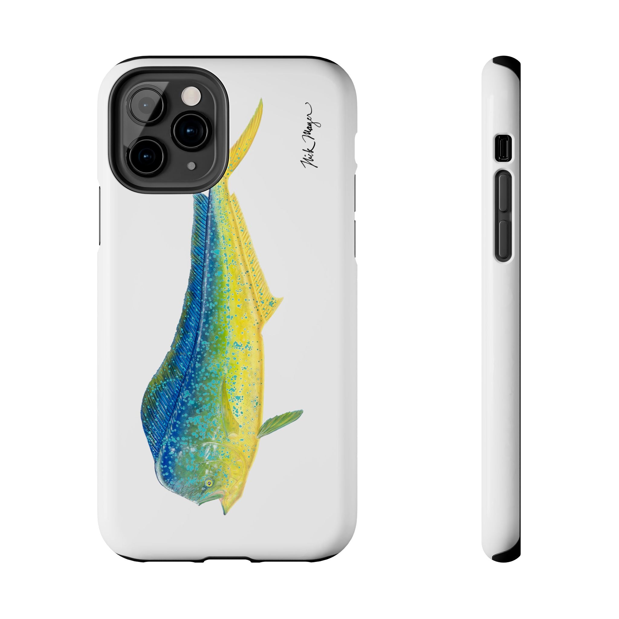 Bull Mahi White Phone Case (iPhone)