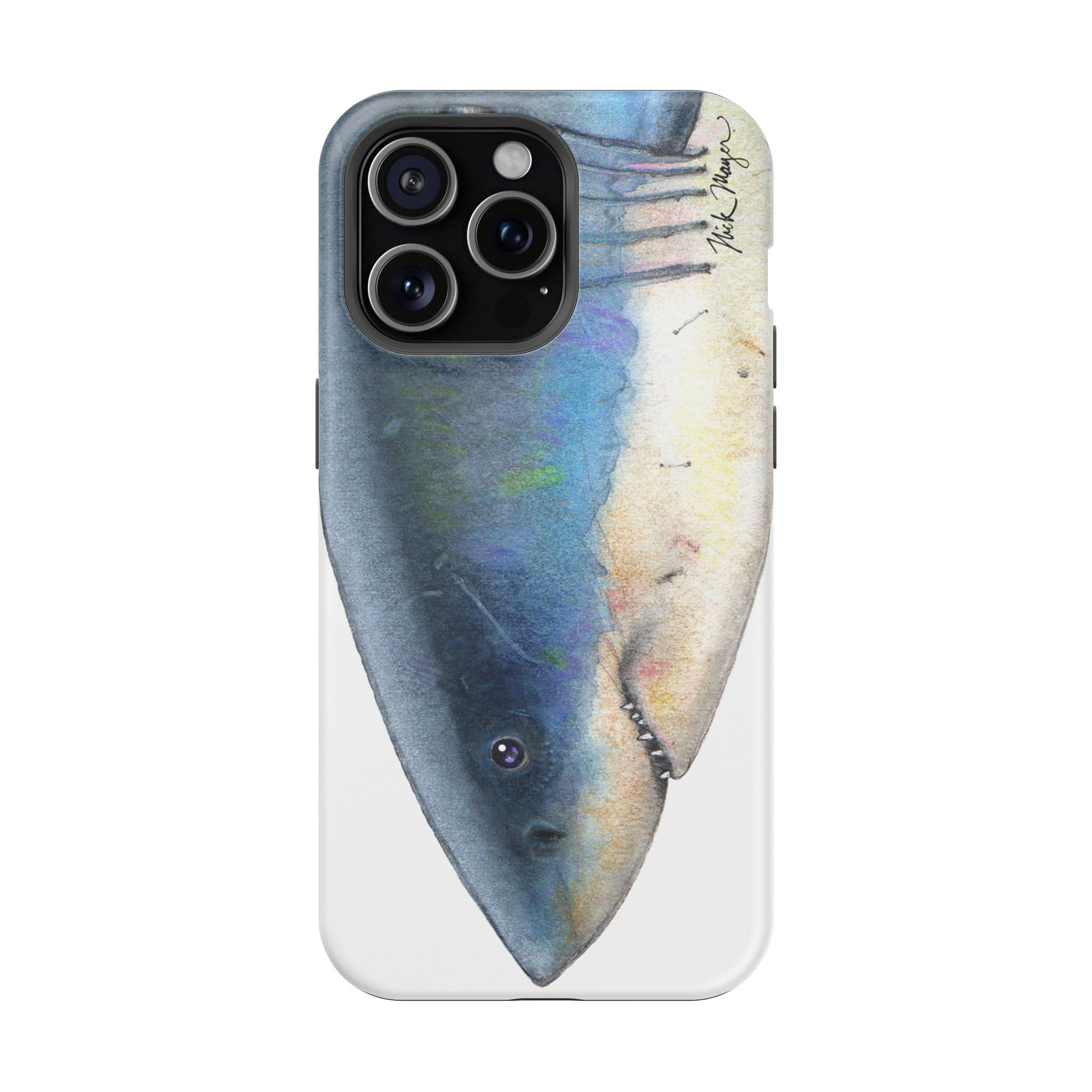 Great White Shark Face MagSafe iPhone Case