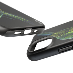 Green Sea Turtle MagSafe Black iPhone Case