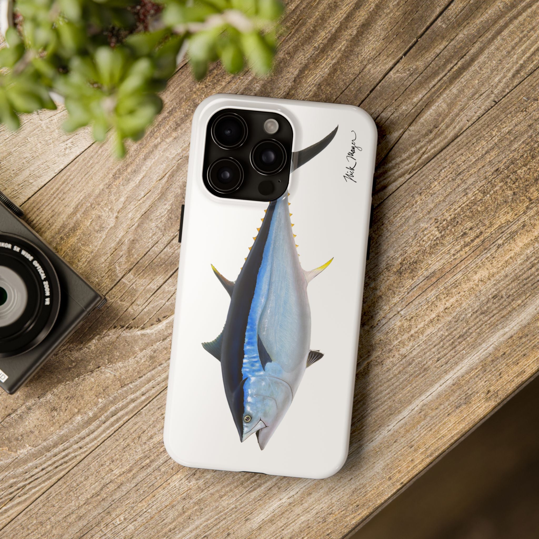 Giant Bluefin II White Phone Case (iPhone)