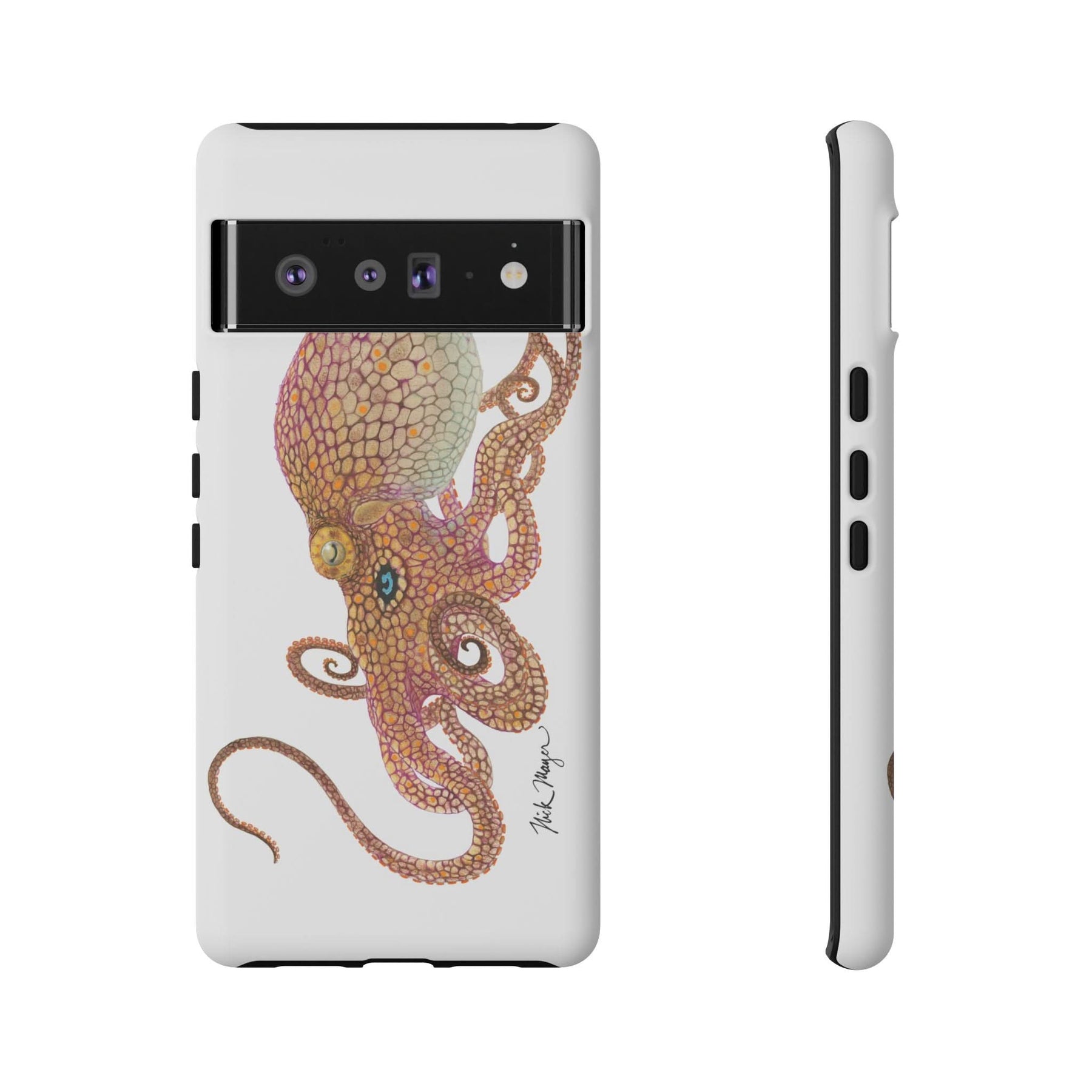 Two Spot Octopus Phone Case (iPhone 16 & Samsung)