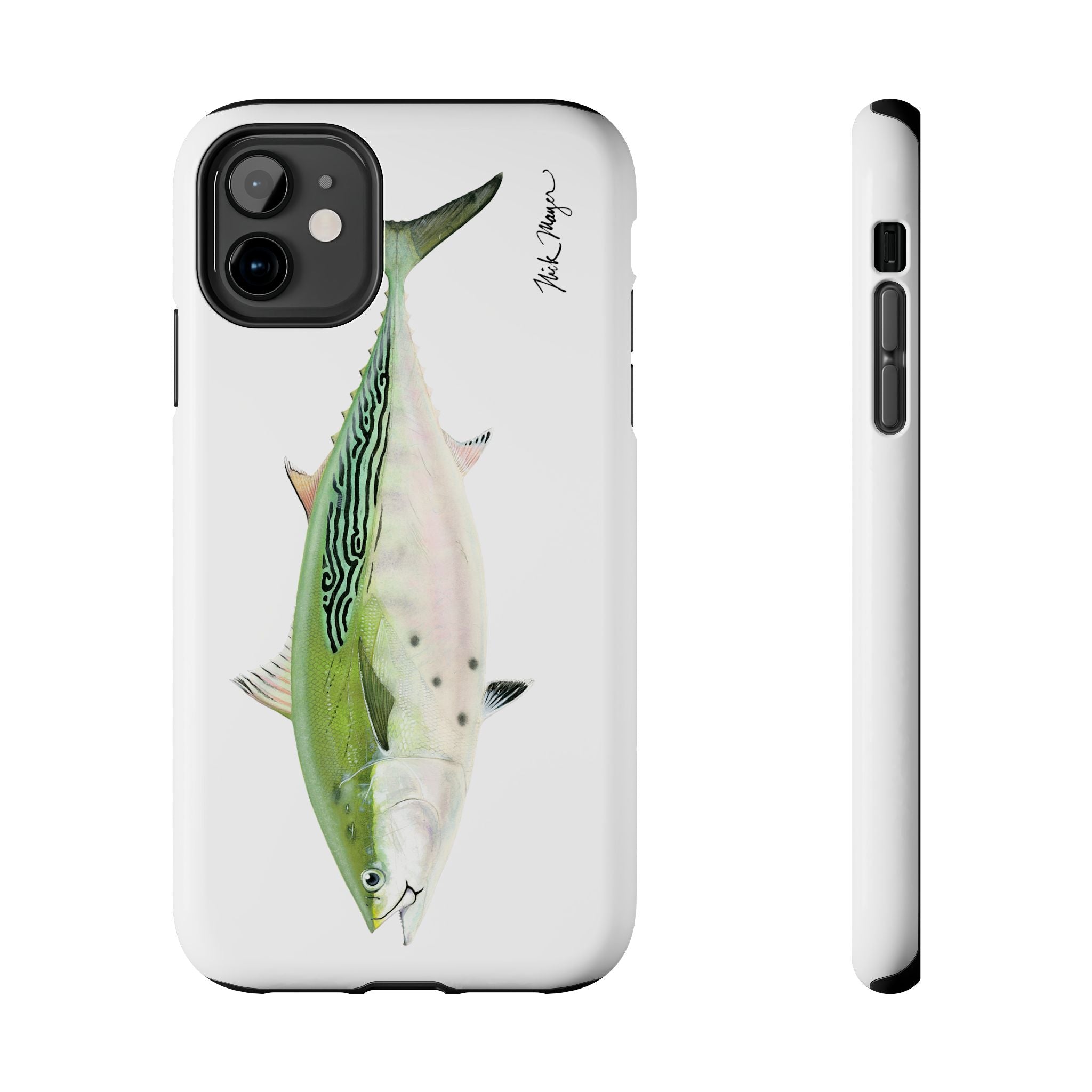 Albie White Phone Case (iPhone)