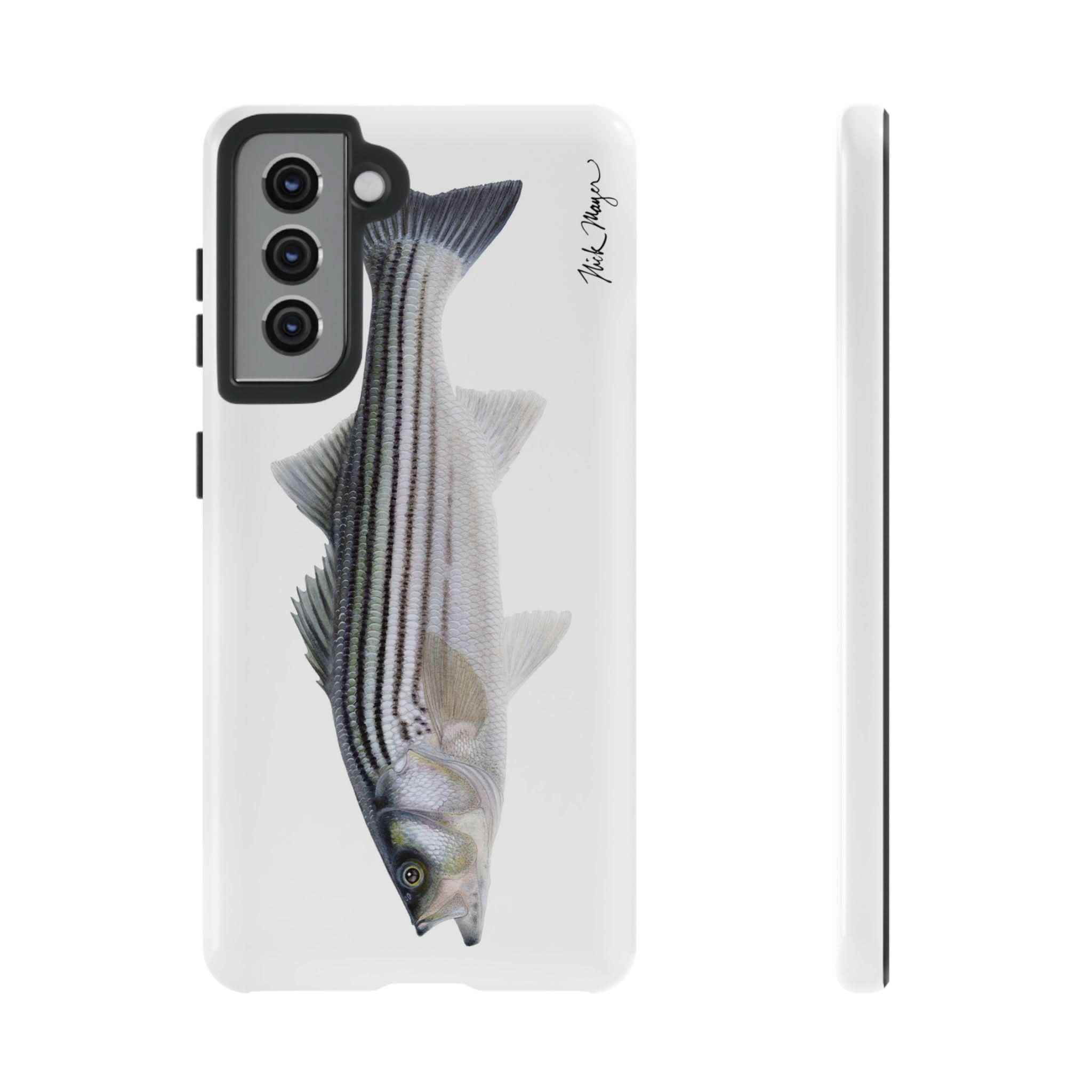 Schoolie Striper White Phone Case (Samsung)