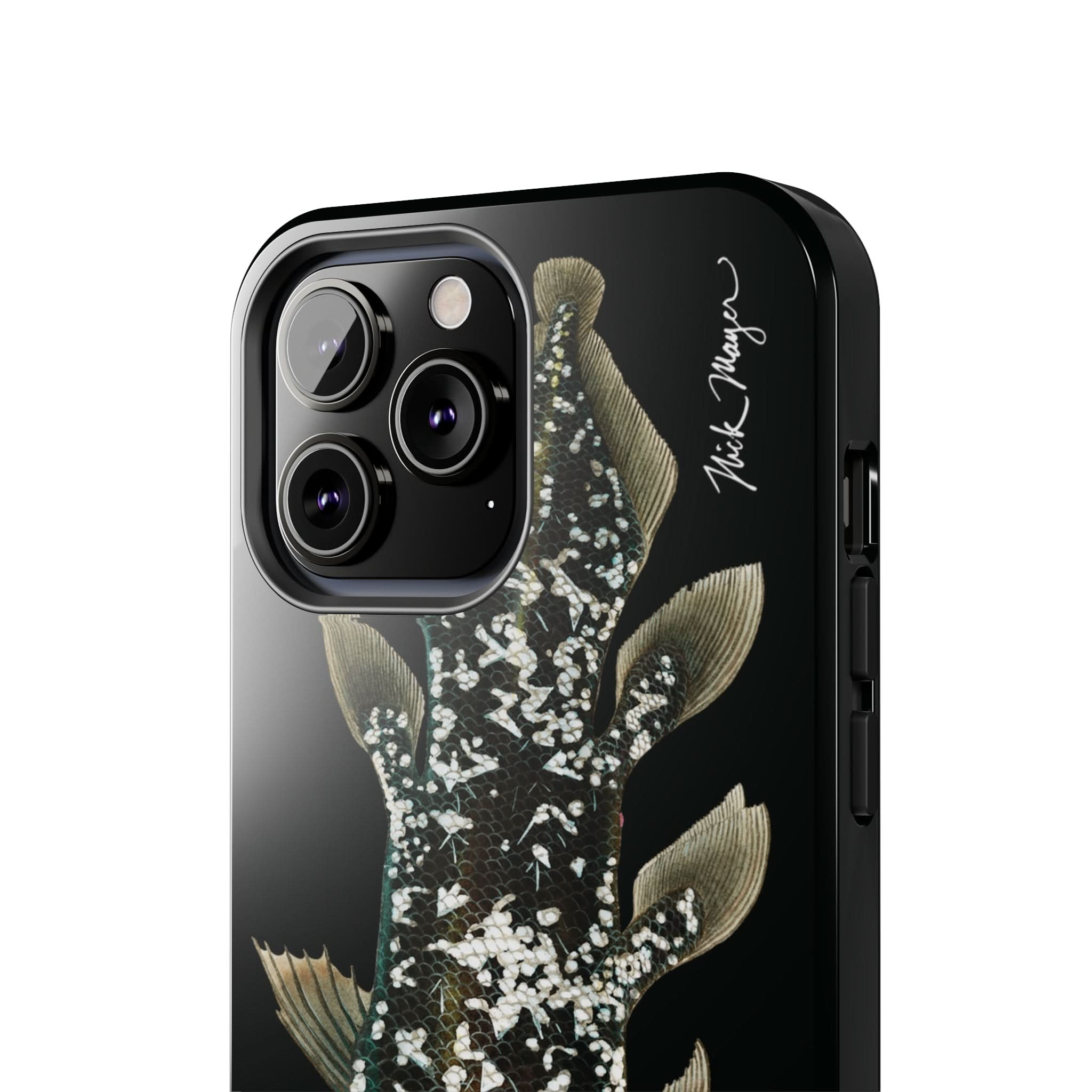 Coelacanth Black iPhone Case