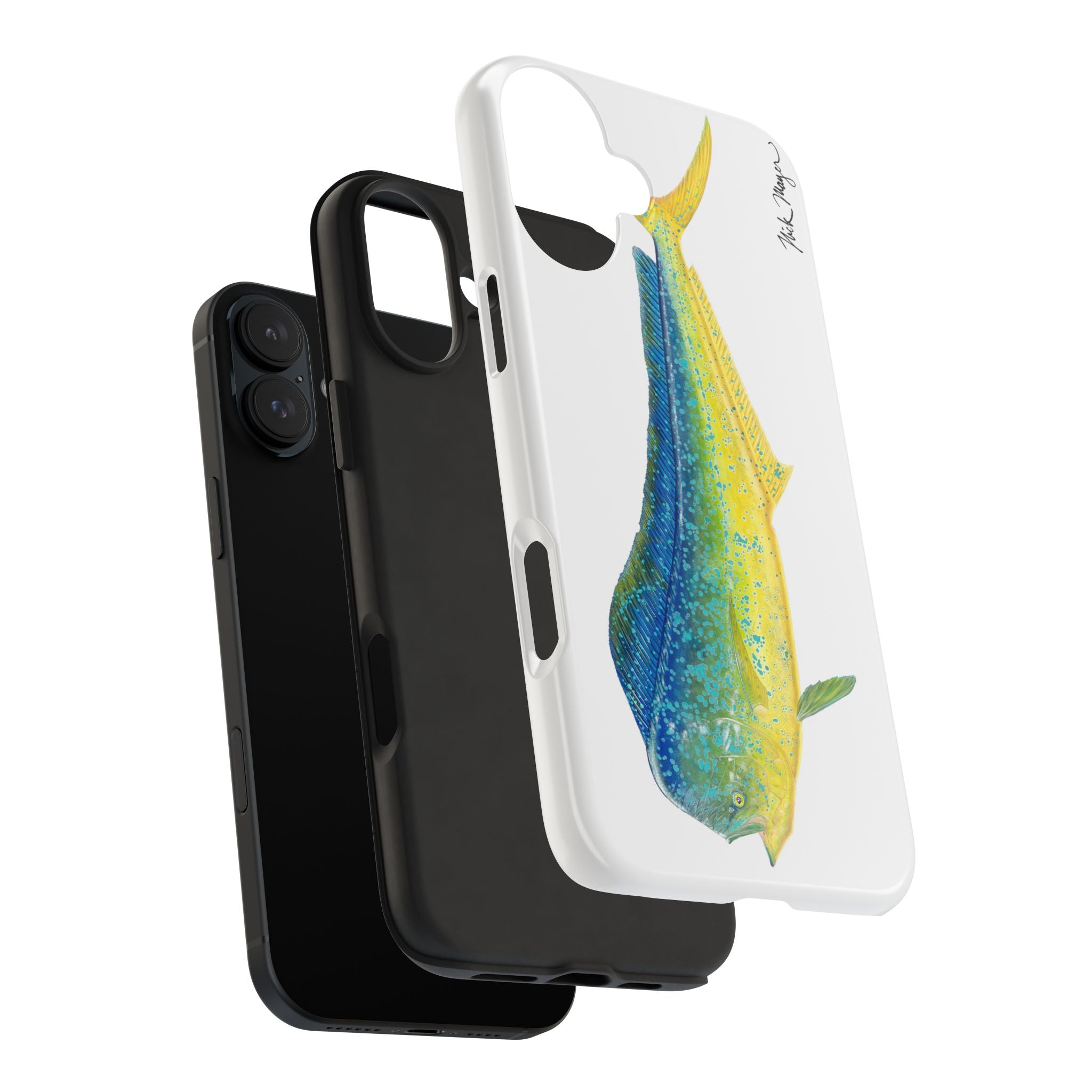 Bull Mahi White Phone Case (iPhone)