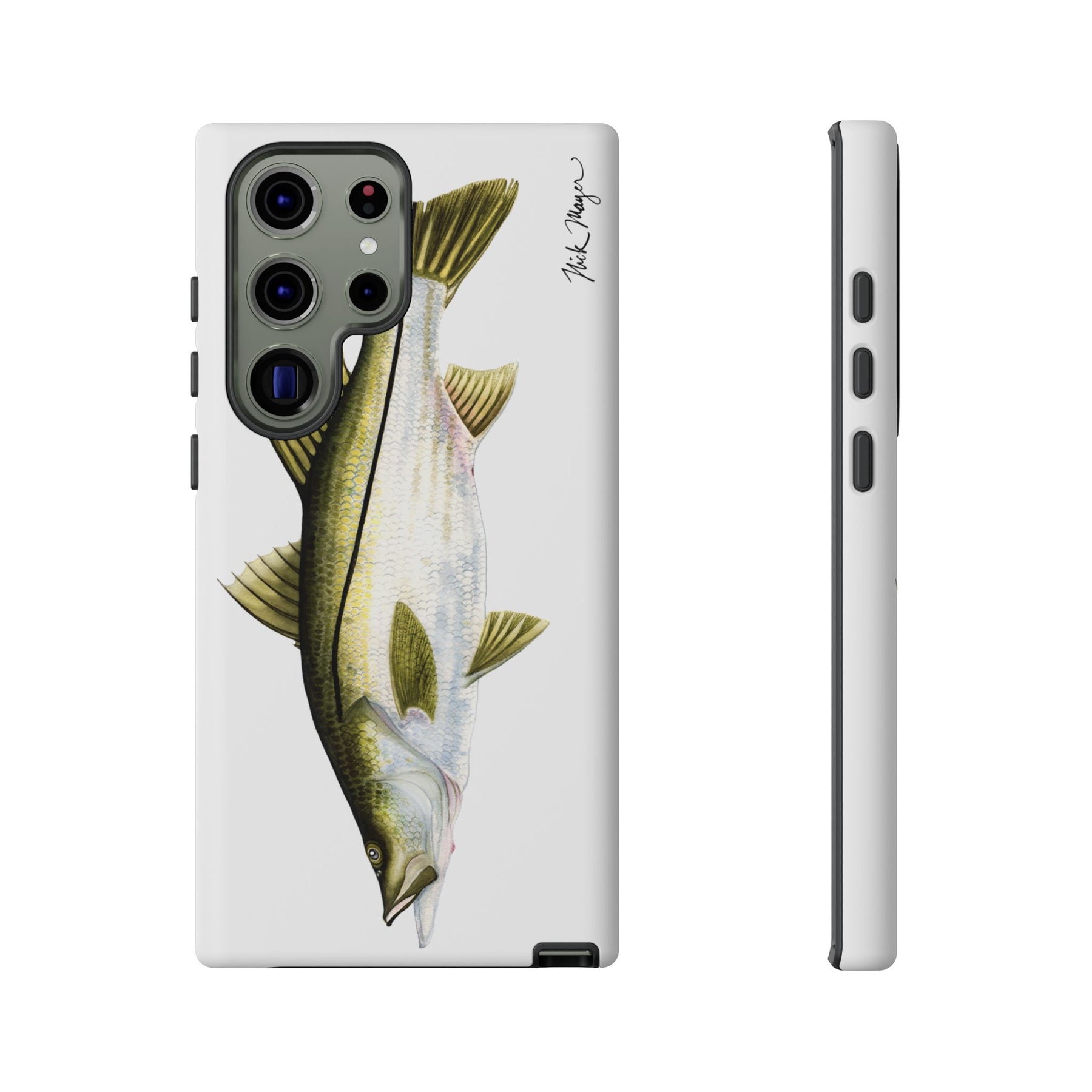 Snook  White Phone Case (Samsung)