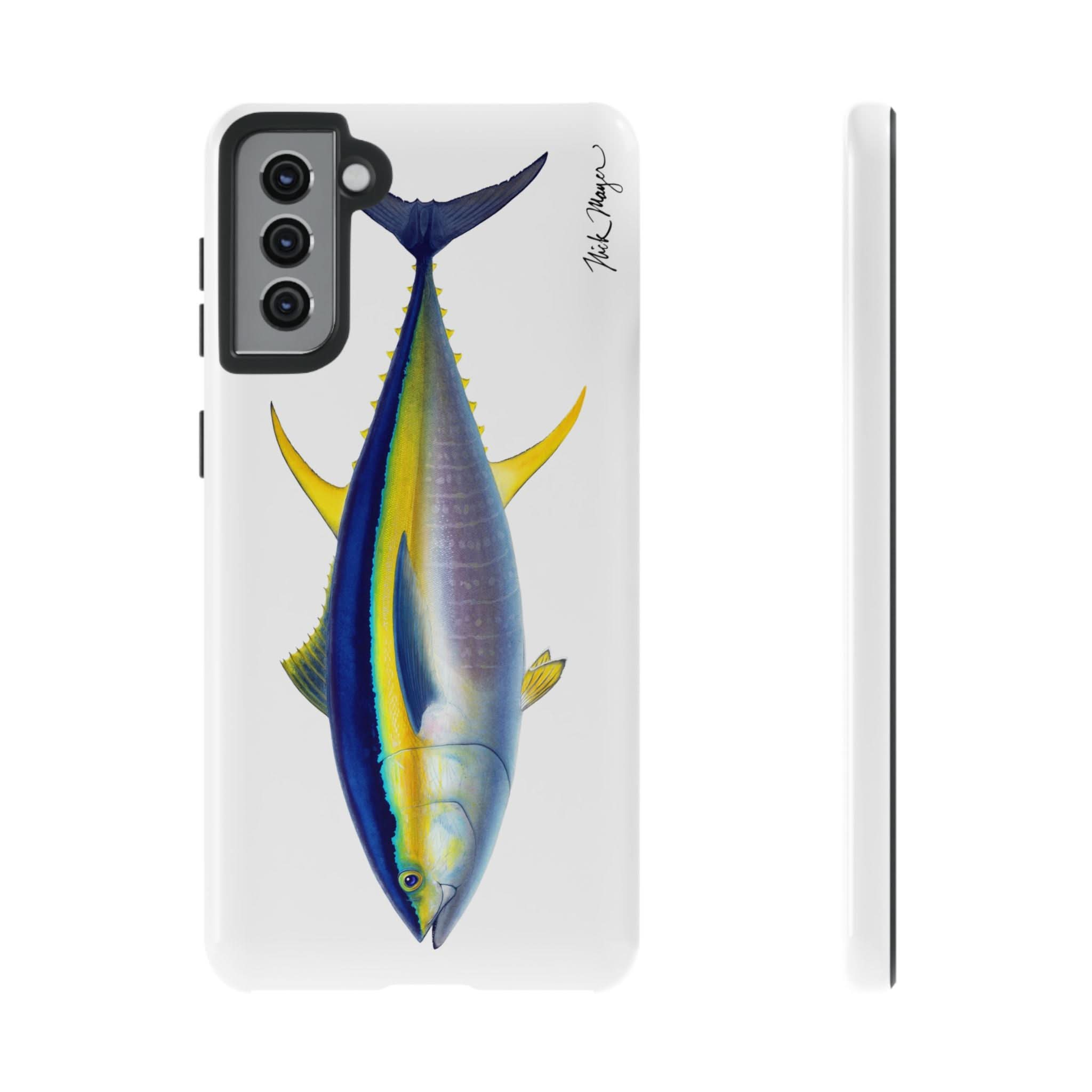 Yellowfin Tuna White Phone Case (Samsung)