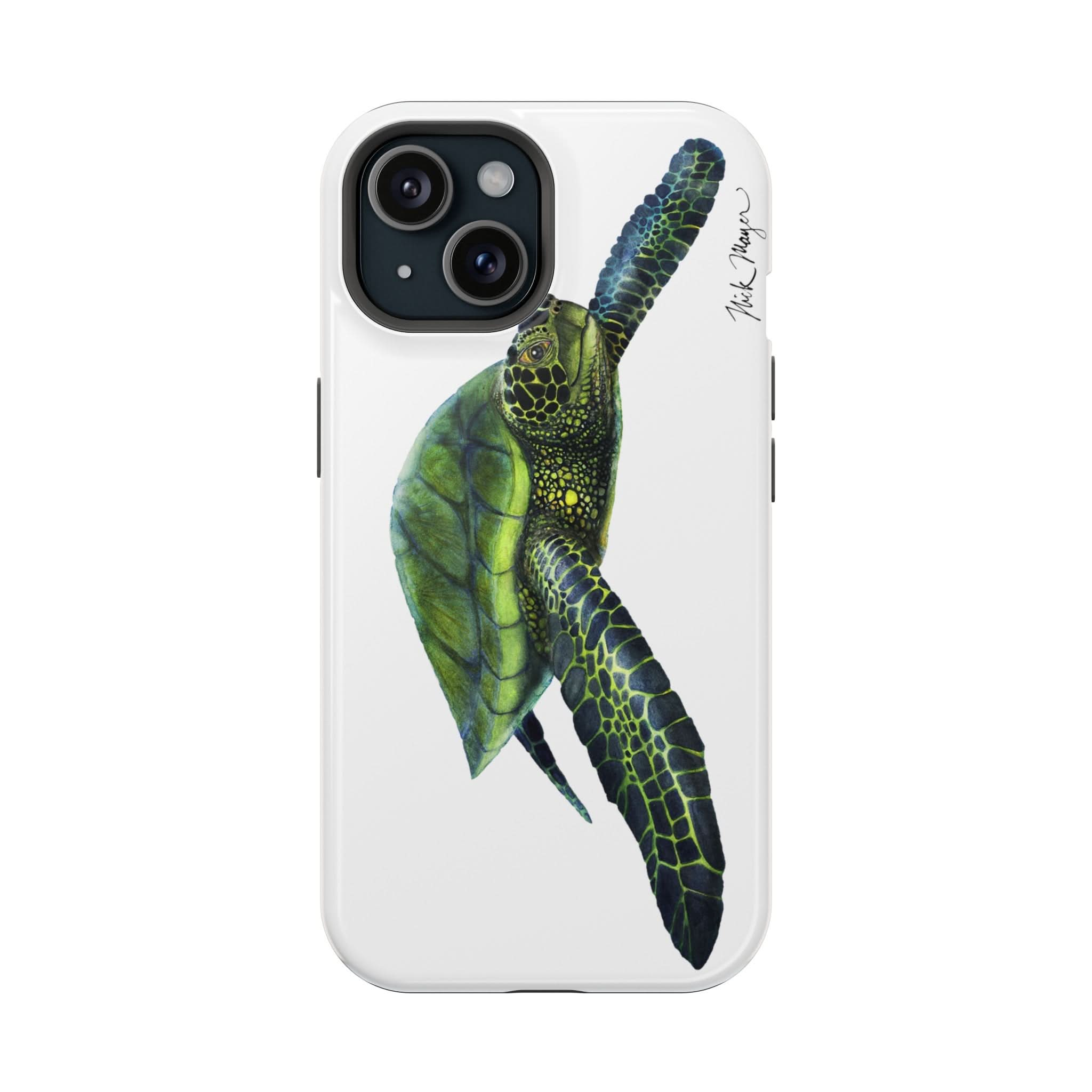 Green Sea Turtle MagSafe iPhone Case