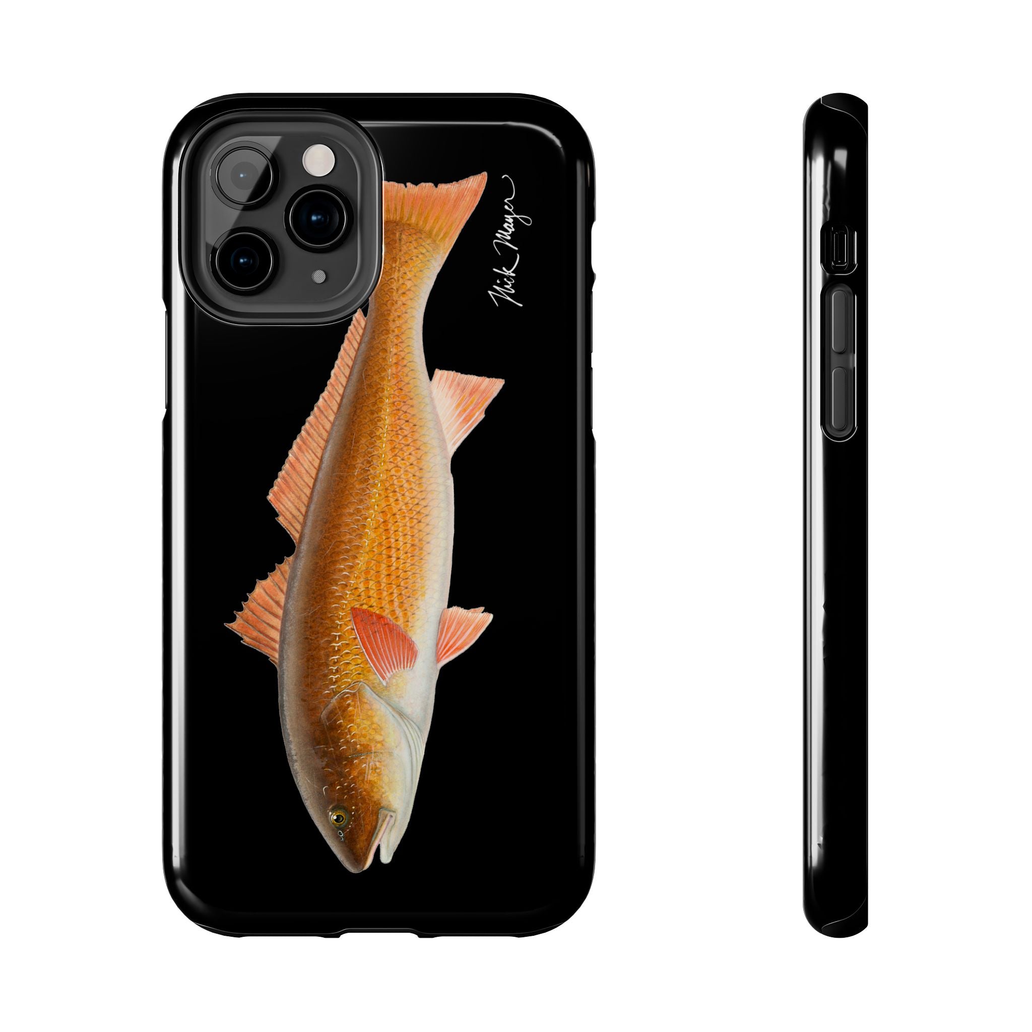 Redfish Black Phone Case (iPhone)