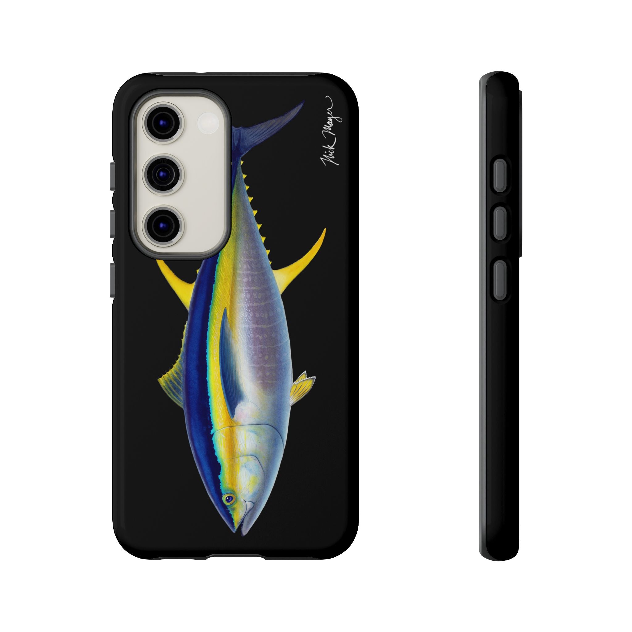 Yellowfin Tuna Black Phone Case (Samsung)