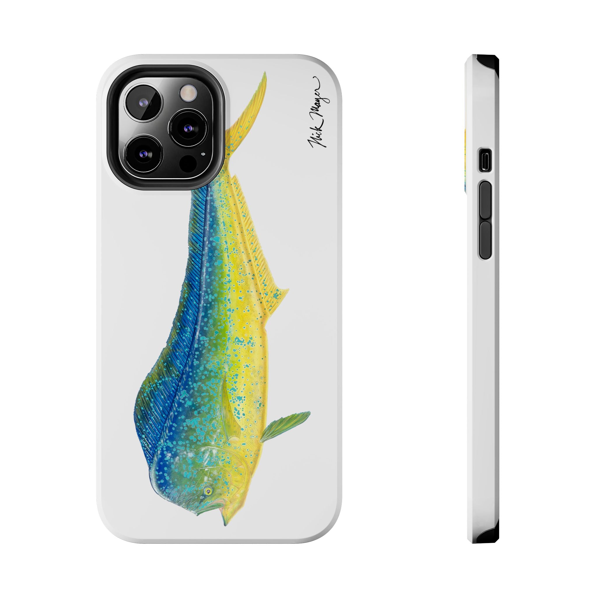 Bull Mahi White Phone Case (iPhone)