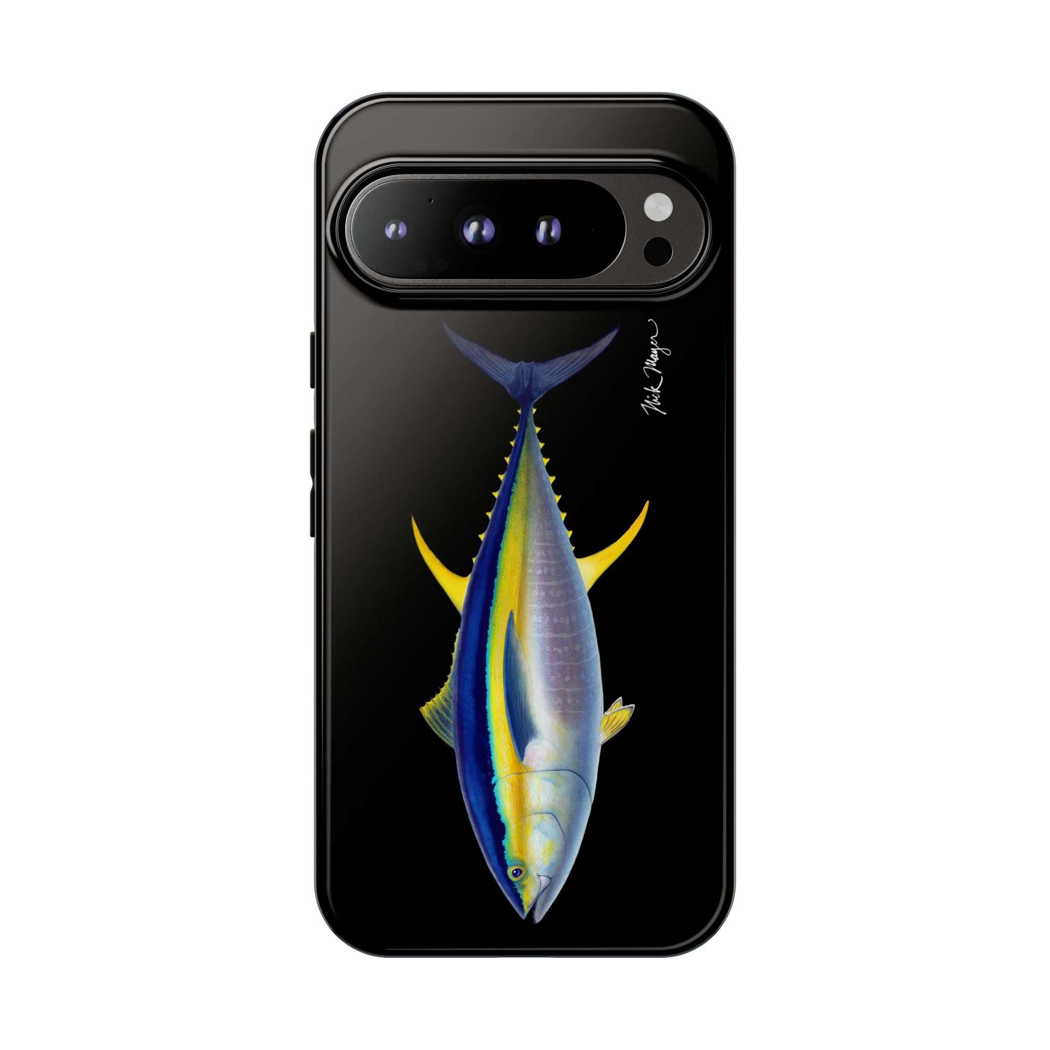 Yellowfin Tuna Black Phone Case (Samsung)