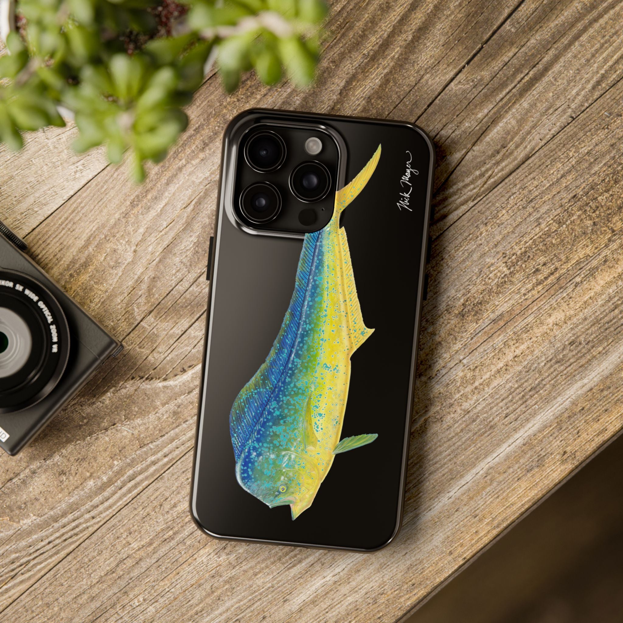 Bull Mahi Black Phone Case (iPhone)