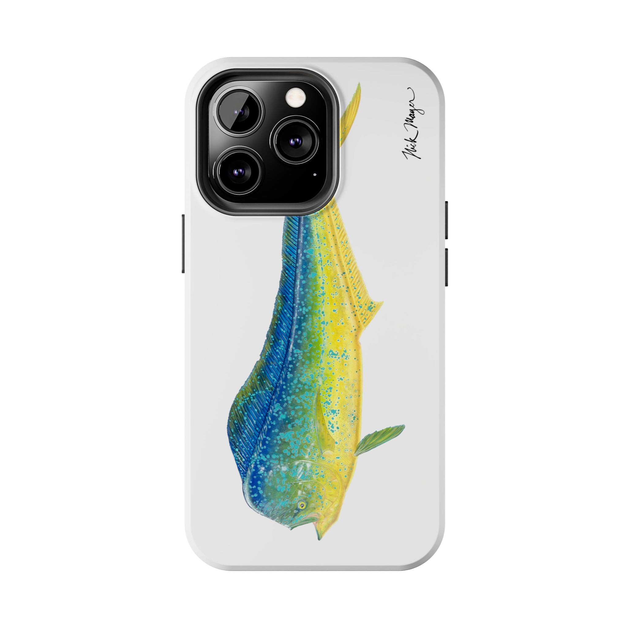 Bull Mahi White Phone Case (iPhone)