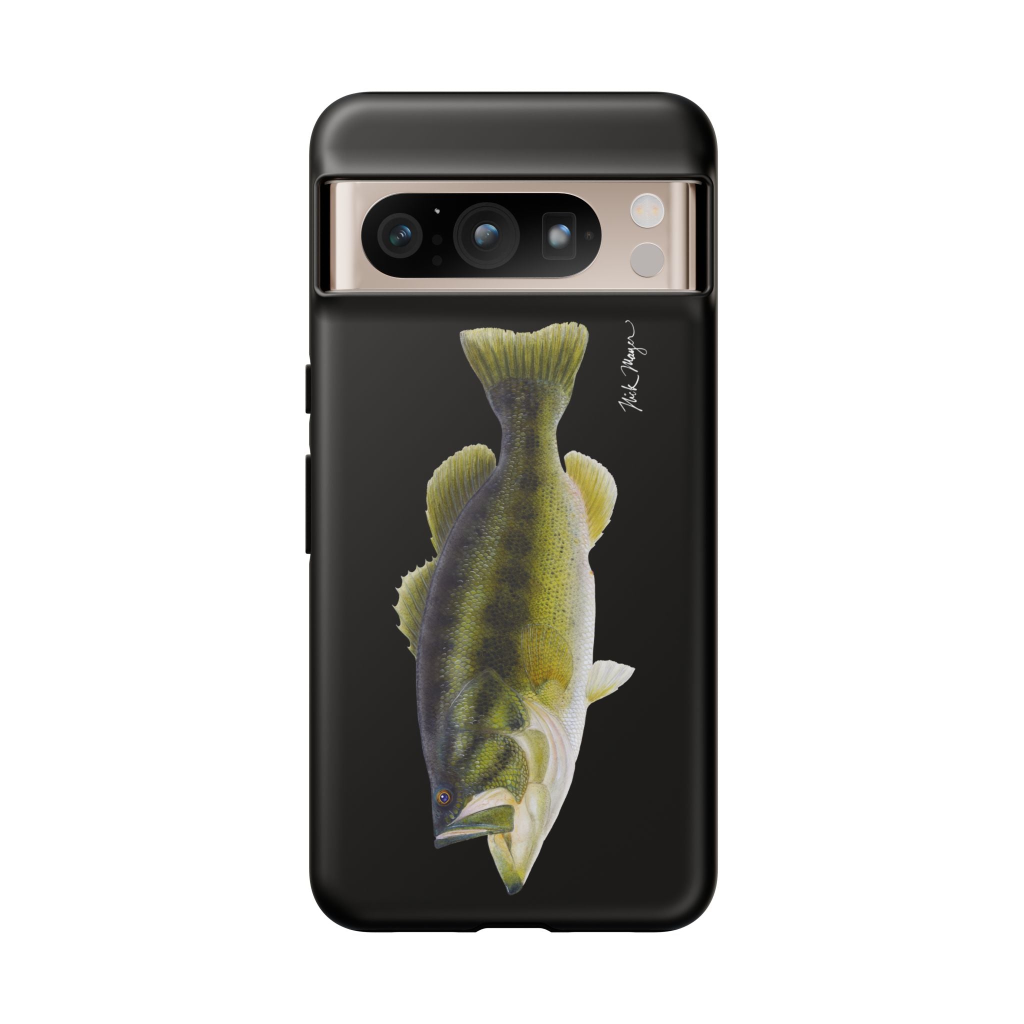 Largemouth Bass Black Phone Case (Samsung)