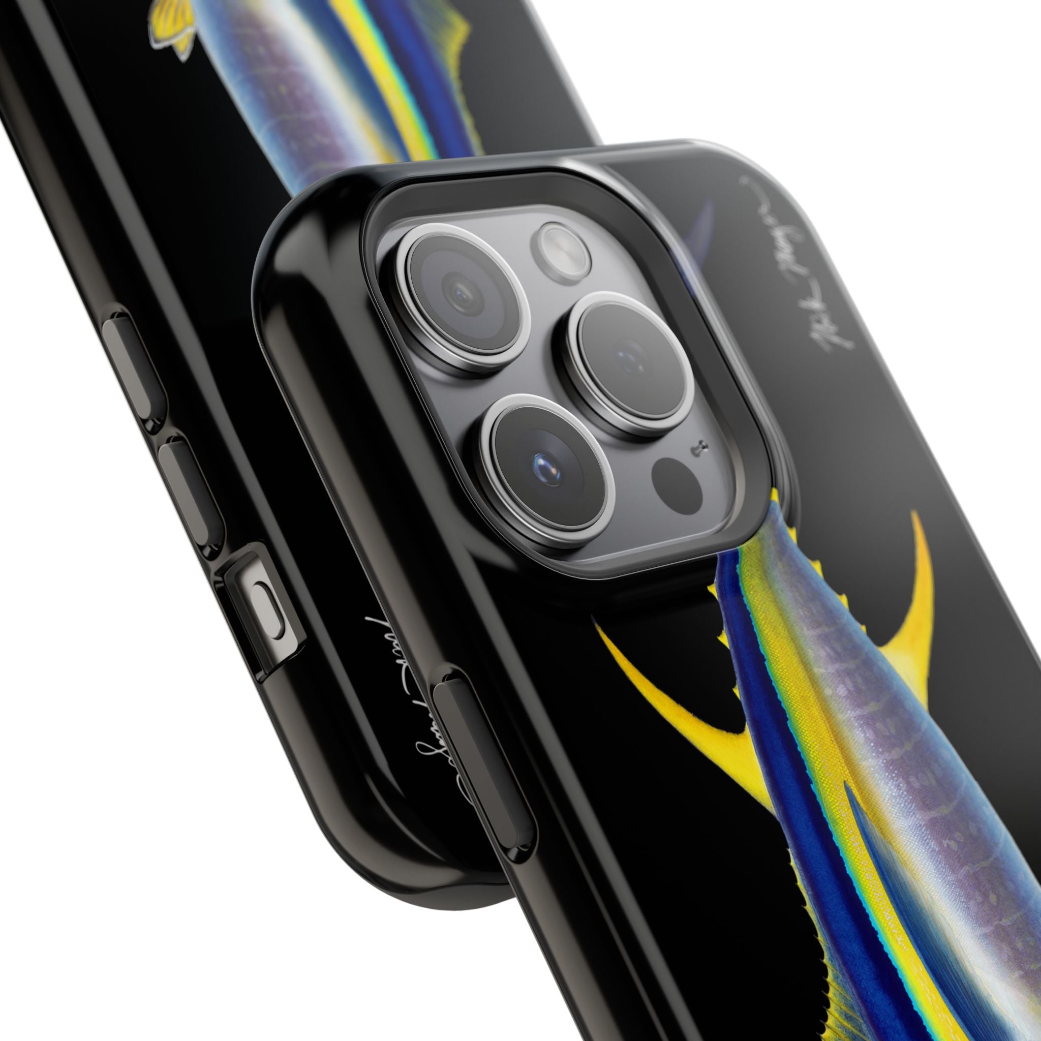 Yellowfin Tuna MagSafe Black iPhone Case