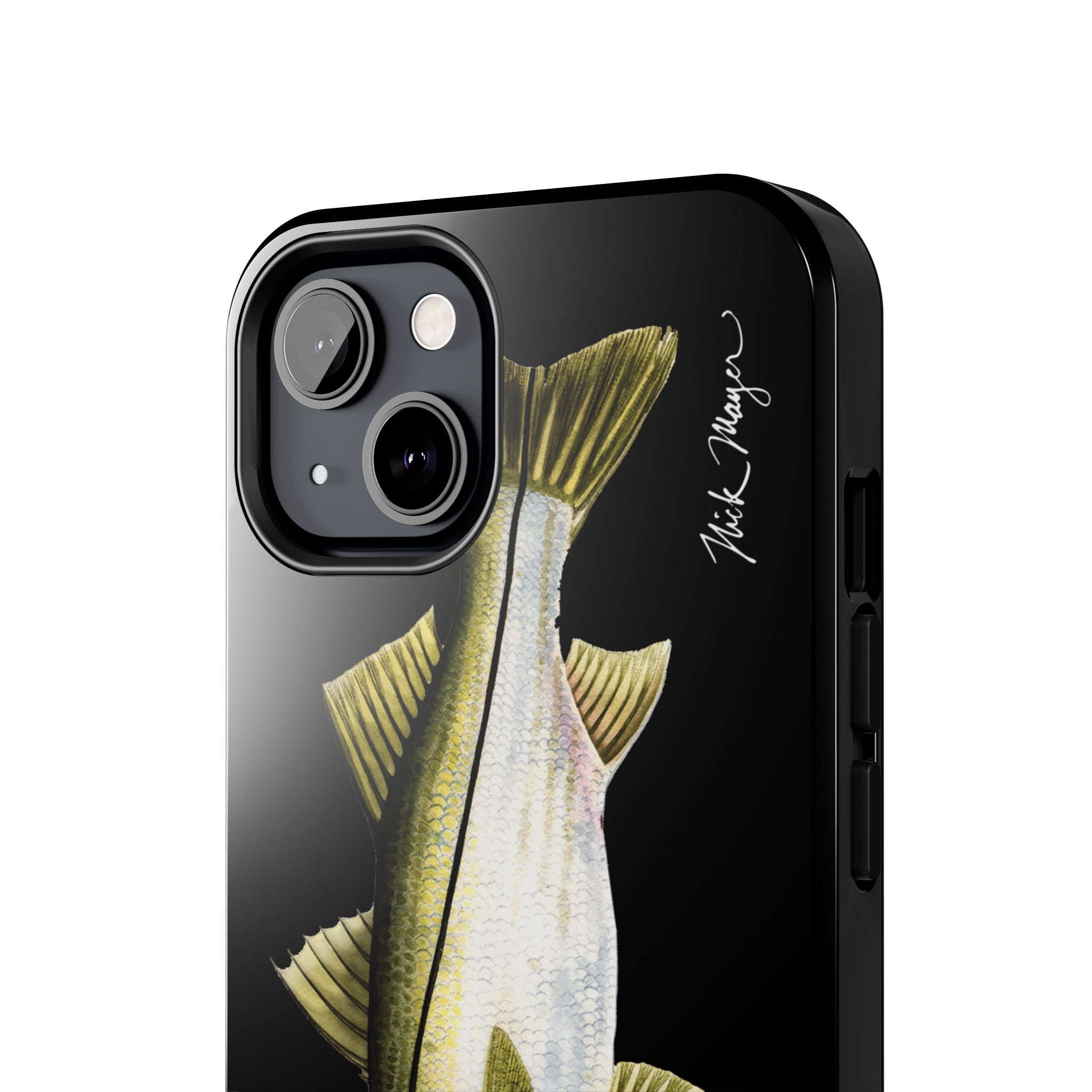 Snook Black Phone Case (iPhone)