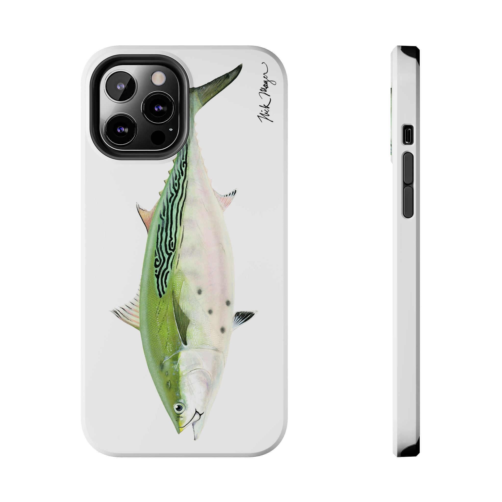 Albie White Phone Case (iPhone)