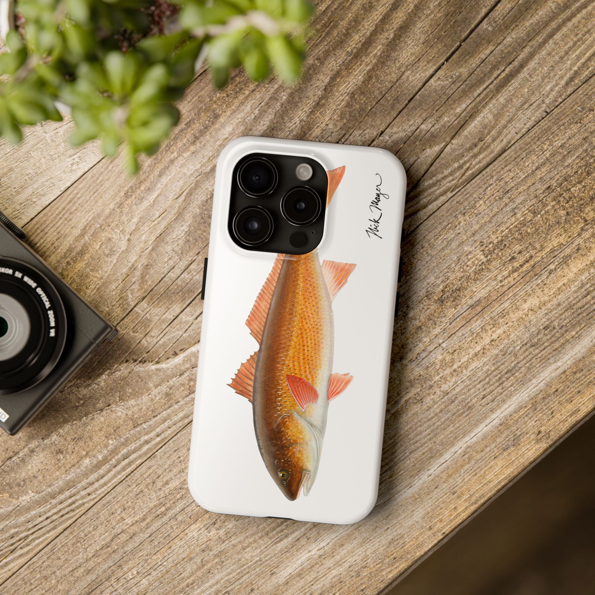 Redfish White Phone Case (iPhone)