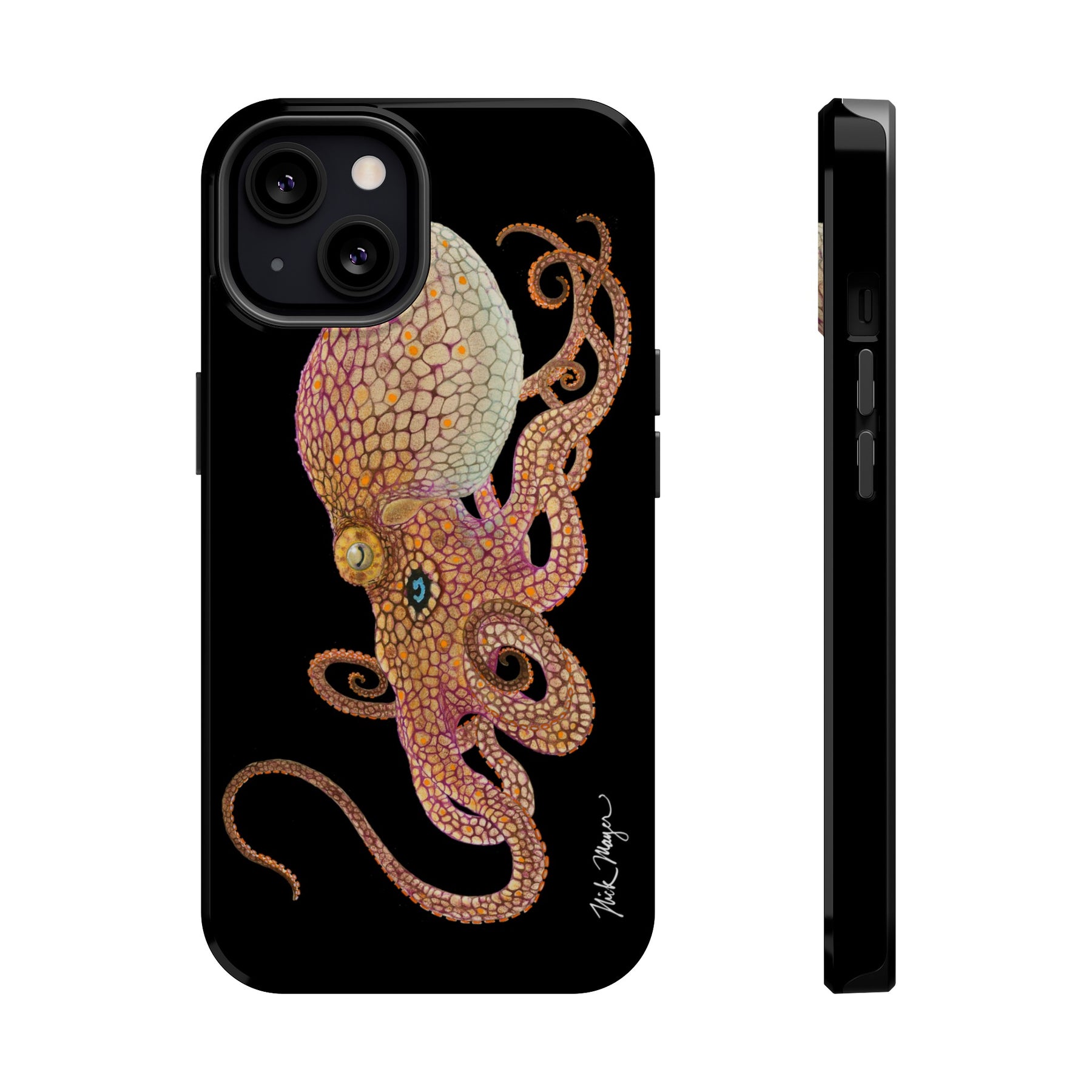 Two Spot Octopus MagSafe iPhone Case