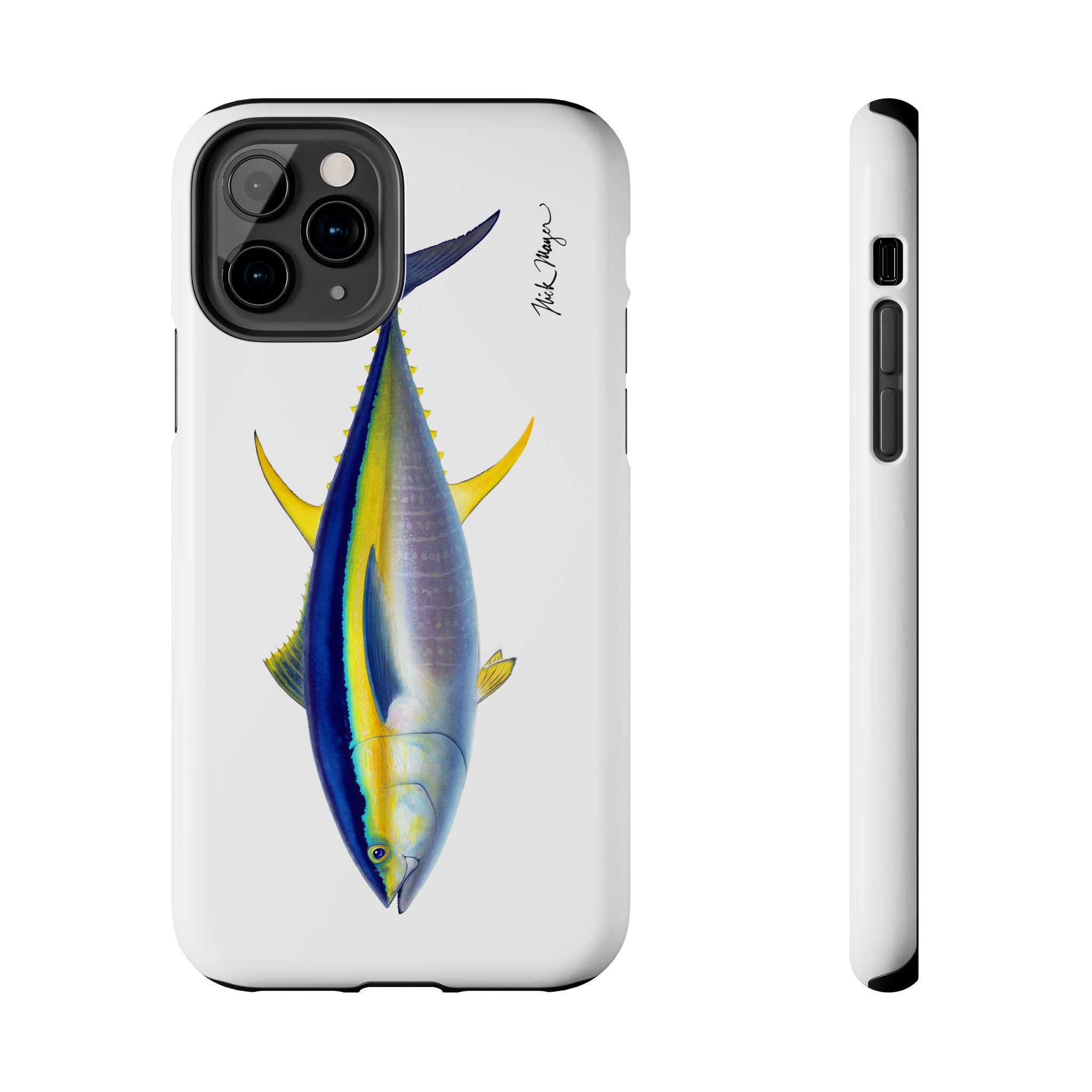 Yellowfin Tuna White Phone Case (iPhone)