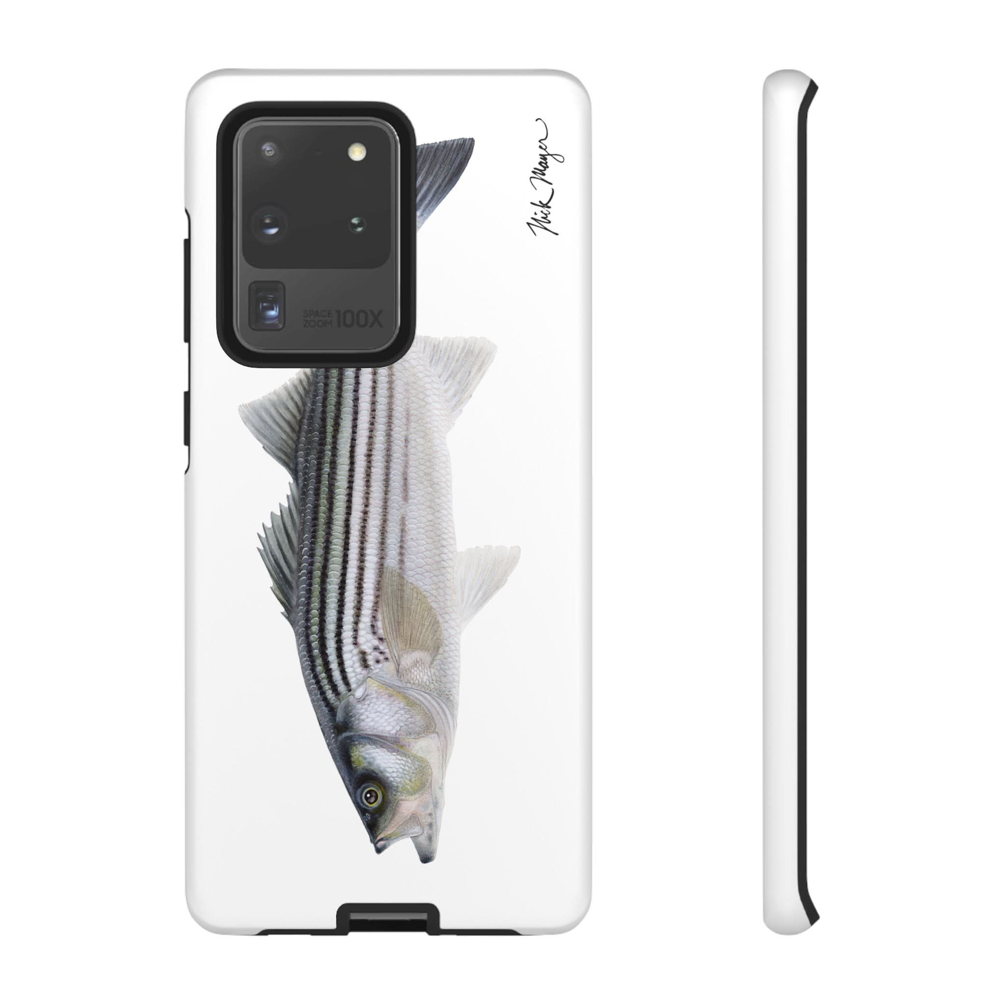 Schoolie Striper White Phone Case (Samsung)