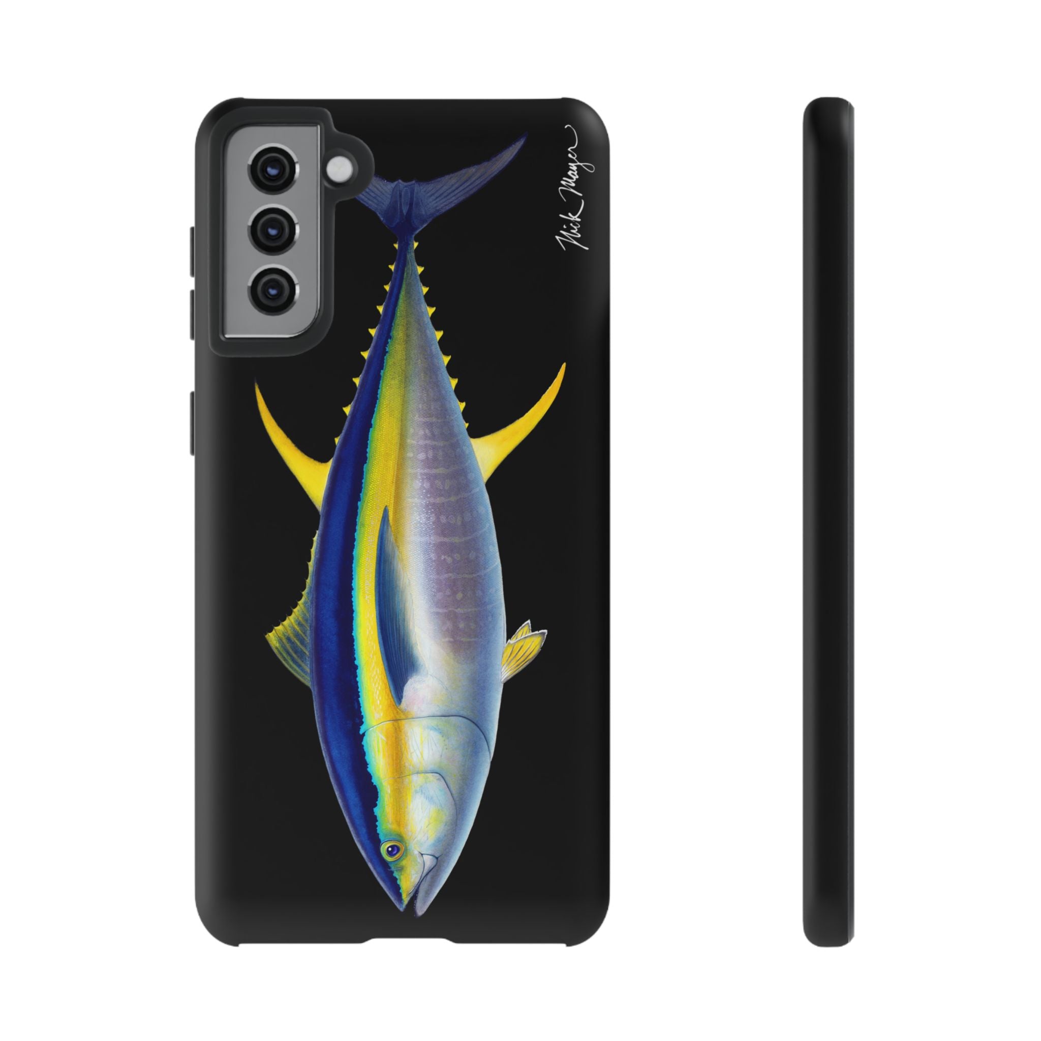 Yellowfin Tuna Black Phone Case (Samsung)