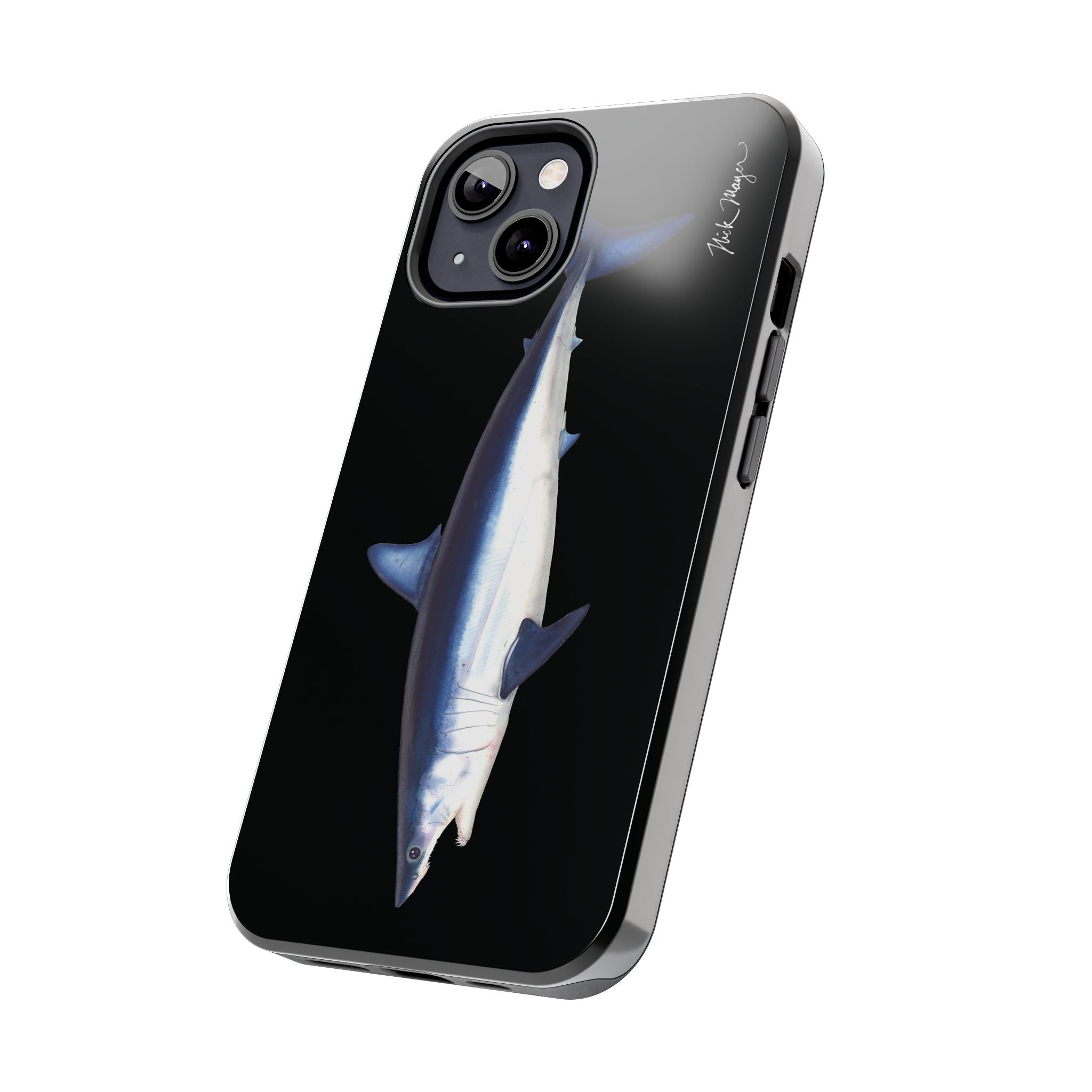 Mako Shark Black iPhone Case