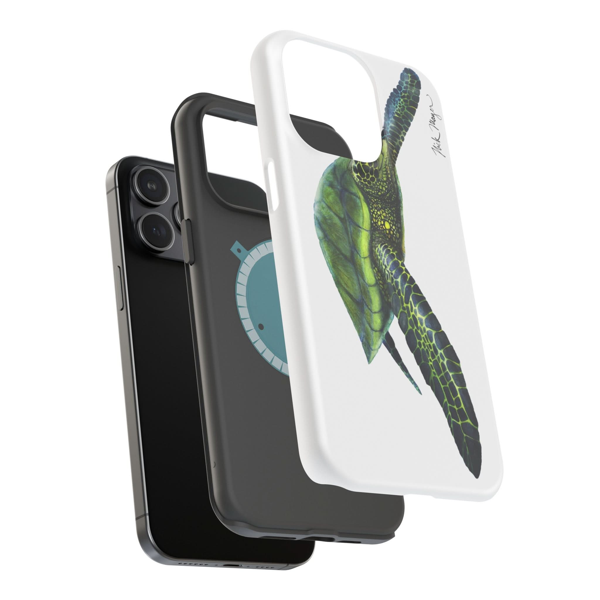 Green Sea Turtle MagSafe iPhone Case