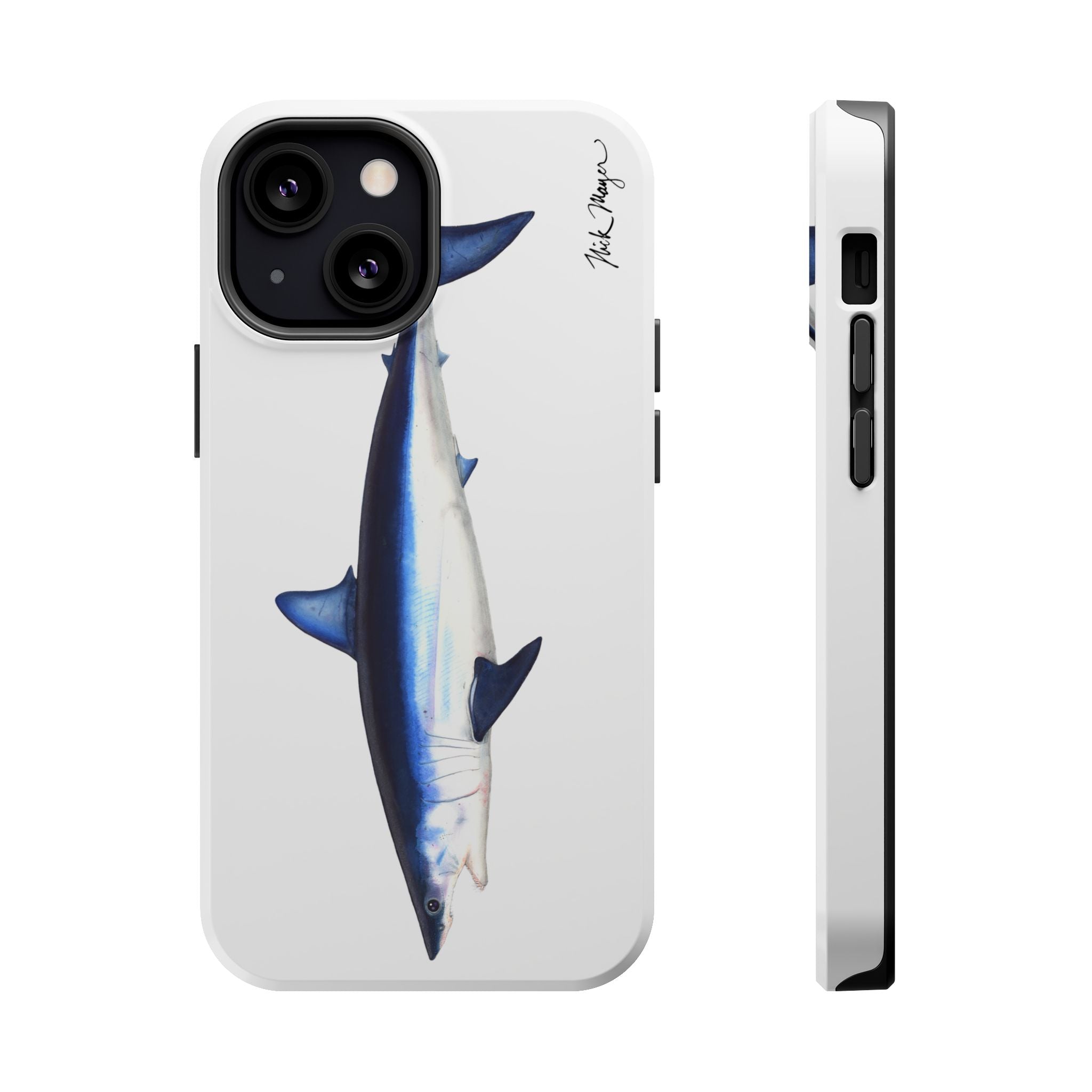 Mako Shark MagSafe White iPhone Case