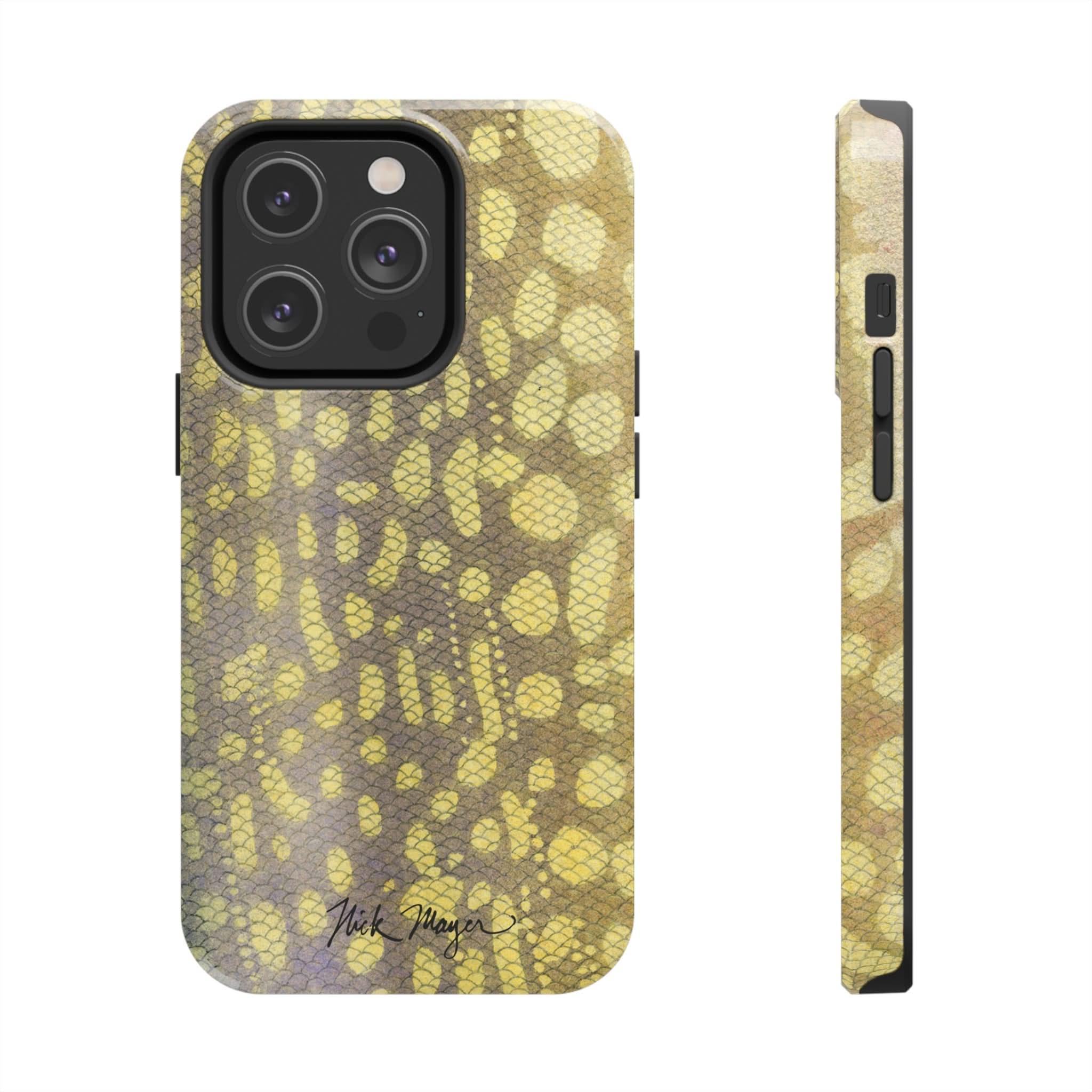 Northern Pike Skin Phone Case (iPhone)