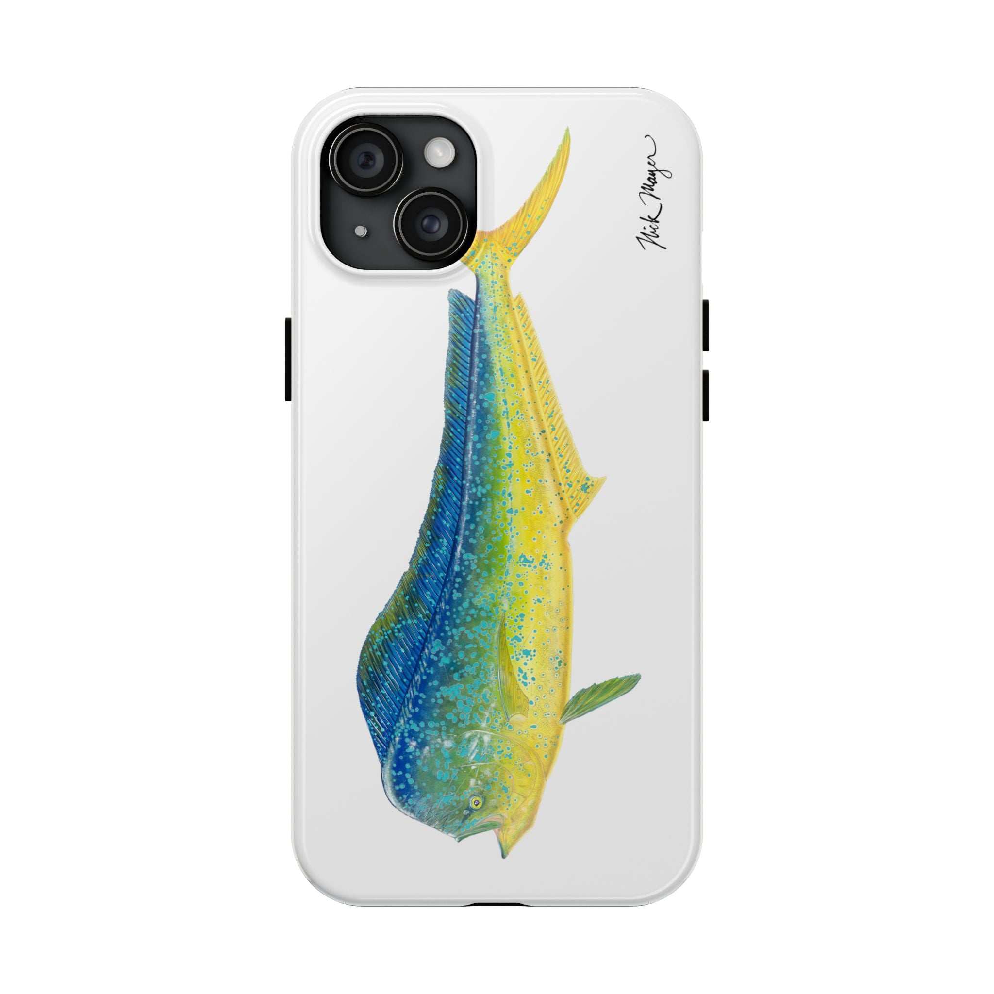 Bull Mahi White Phone Case (iPhone)