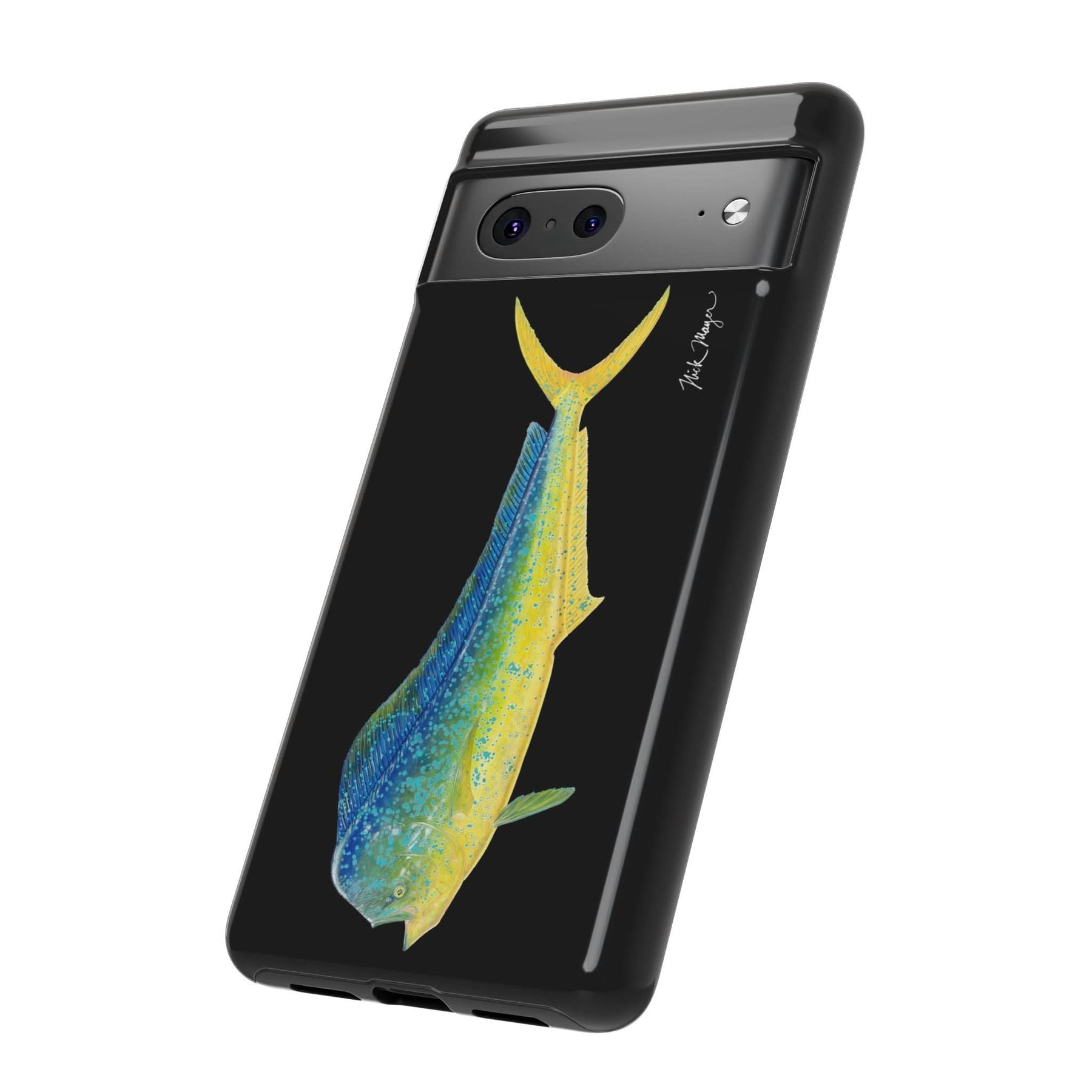 Bull Mahi Black Phone Case (iPhone 16 & Samsung)