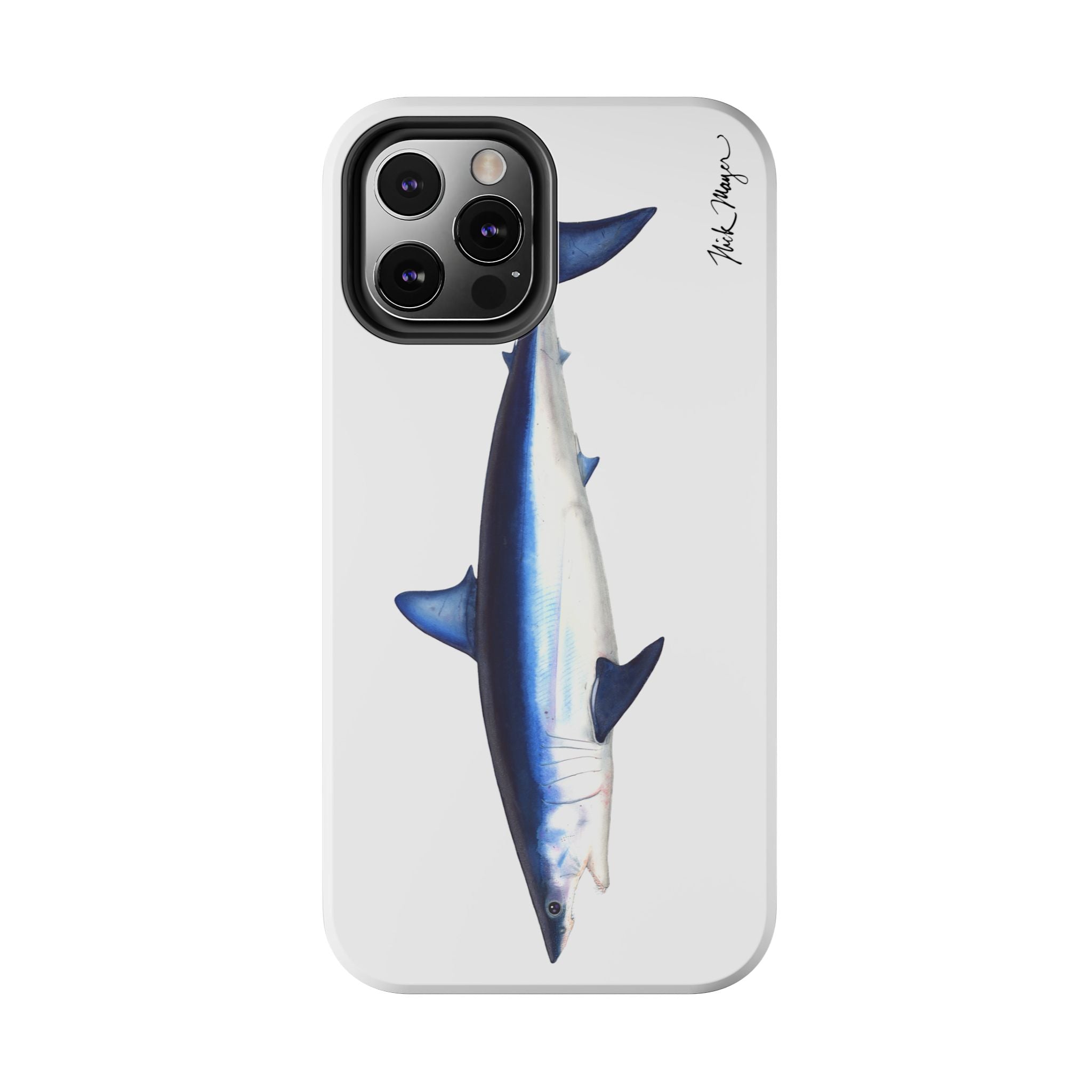 Mako Shark White Phone Case (iPhone)