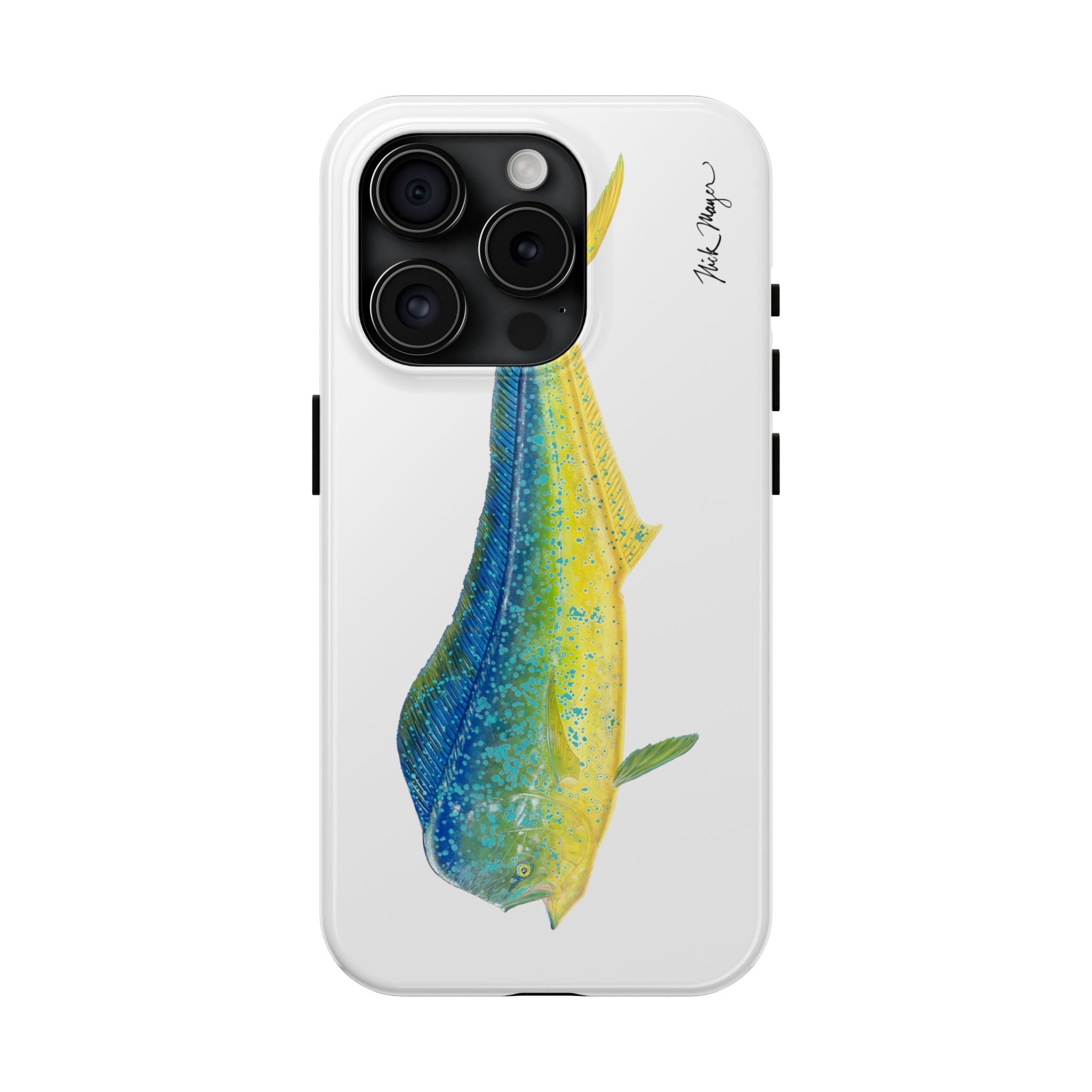 Bull Mahi White Phone Case (iPhone)