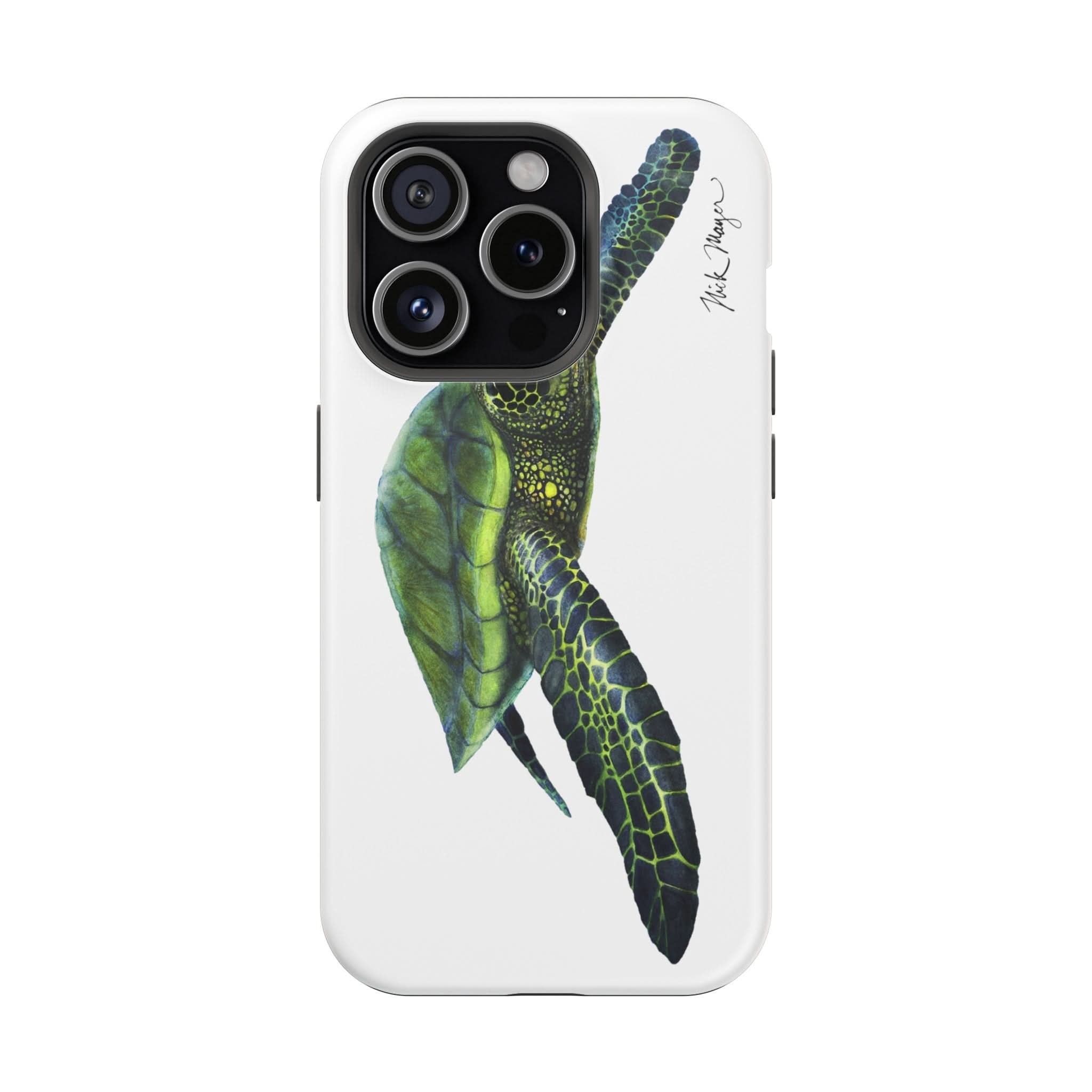 Green Sea Turtle MagSafe iPhone Case