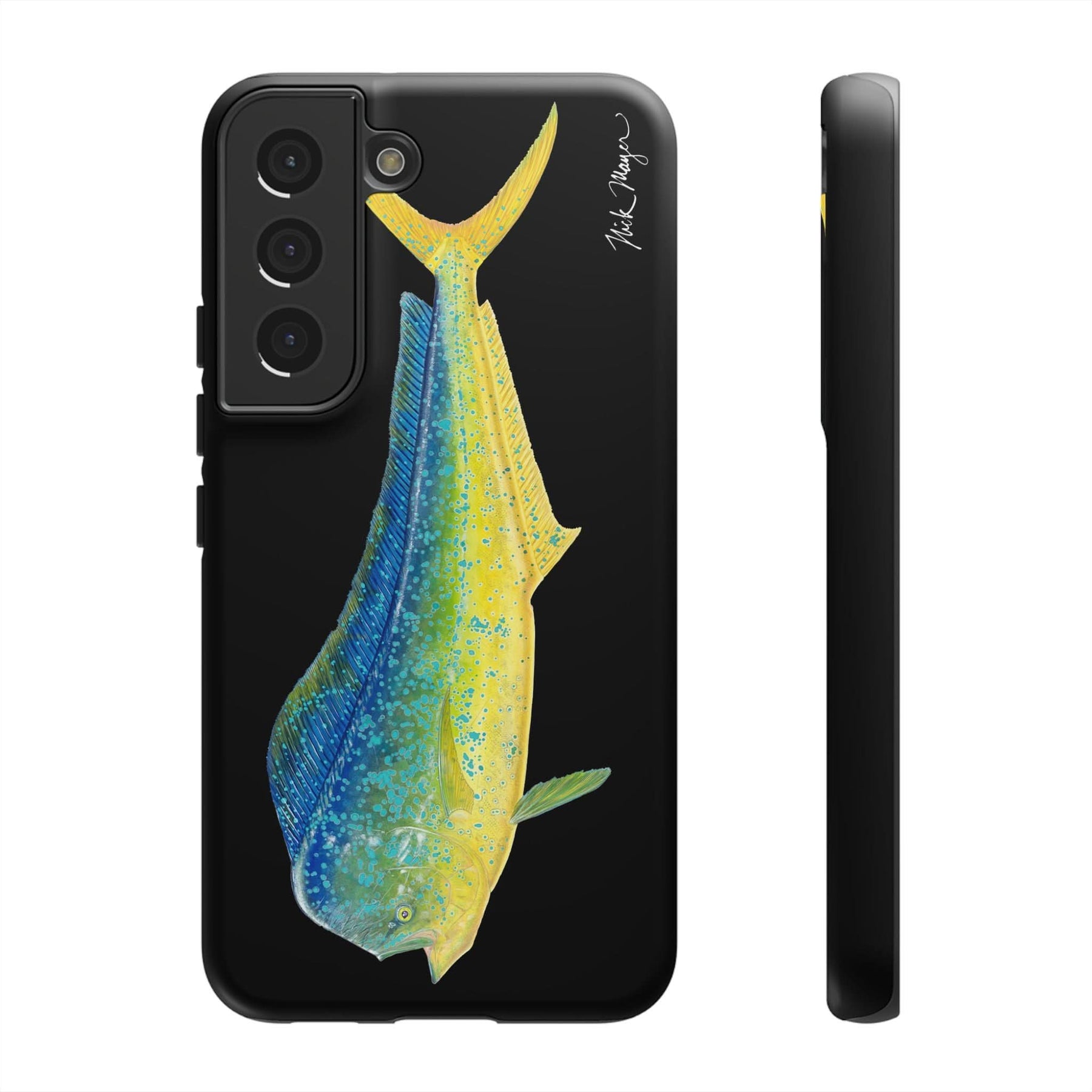 Bull Mahi Black Phone Case (iPhone 16 & Samsung)