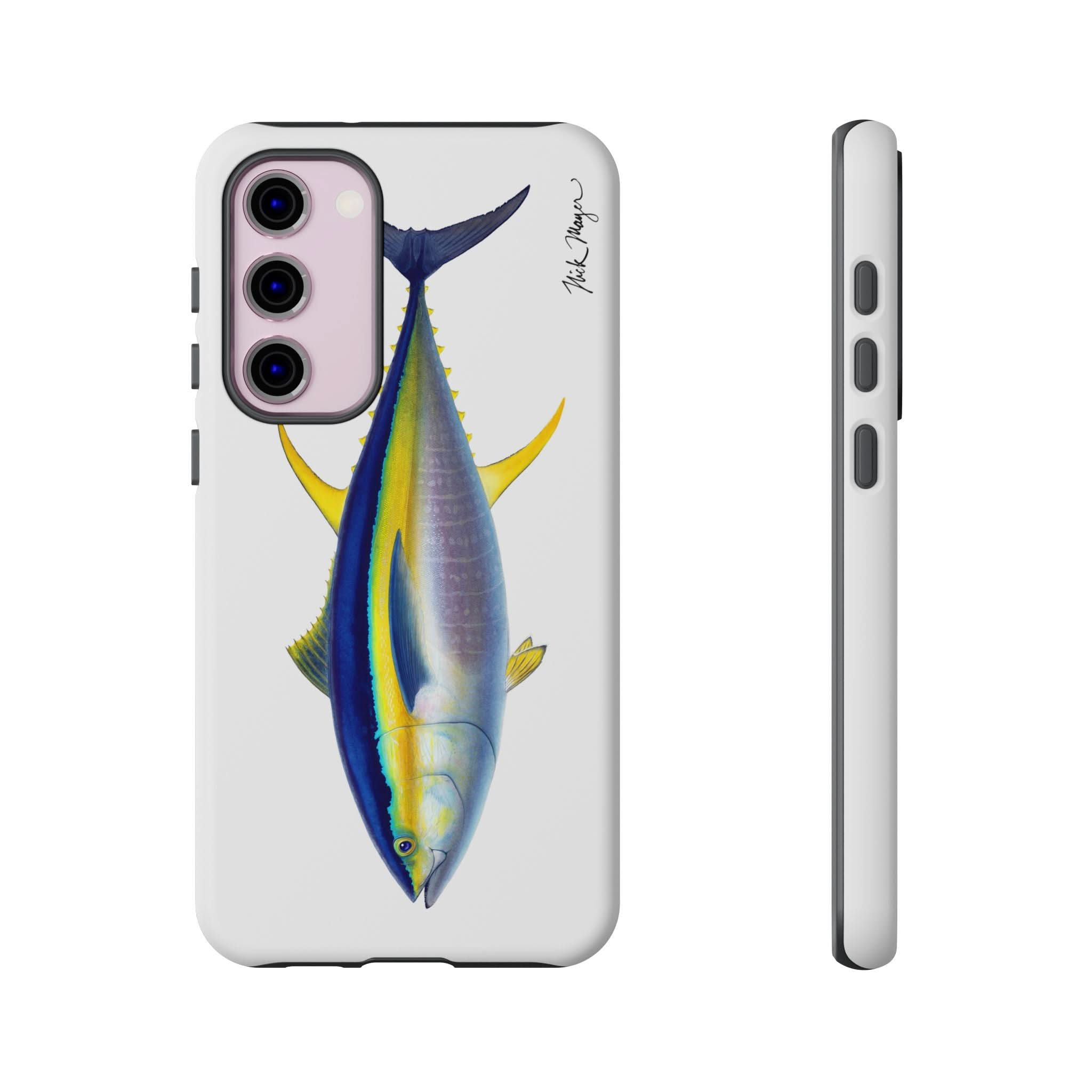 Yellowfin Tuna White Phone Case (Samsung)