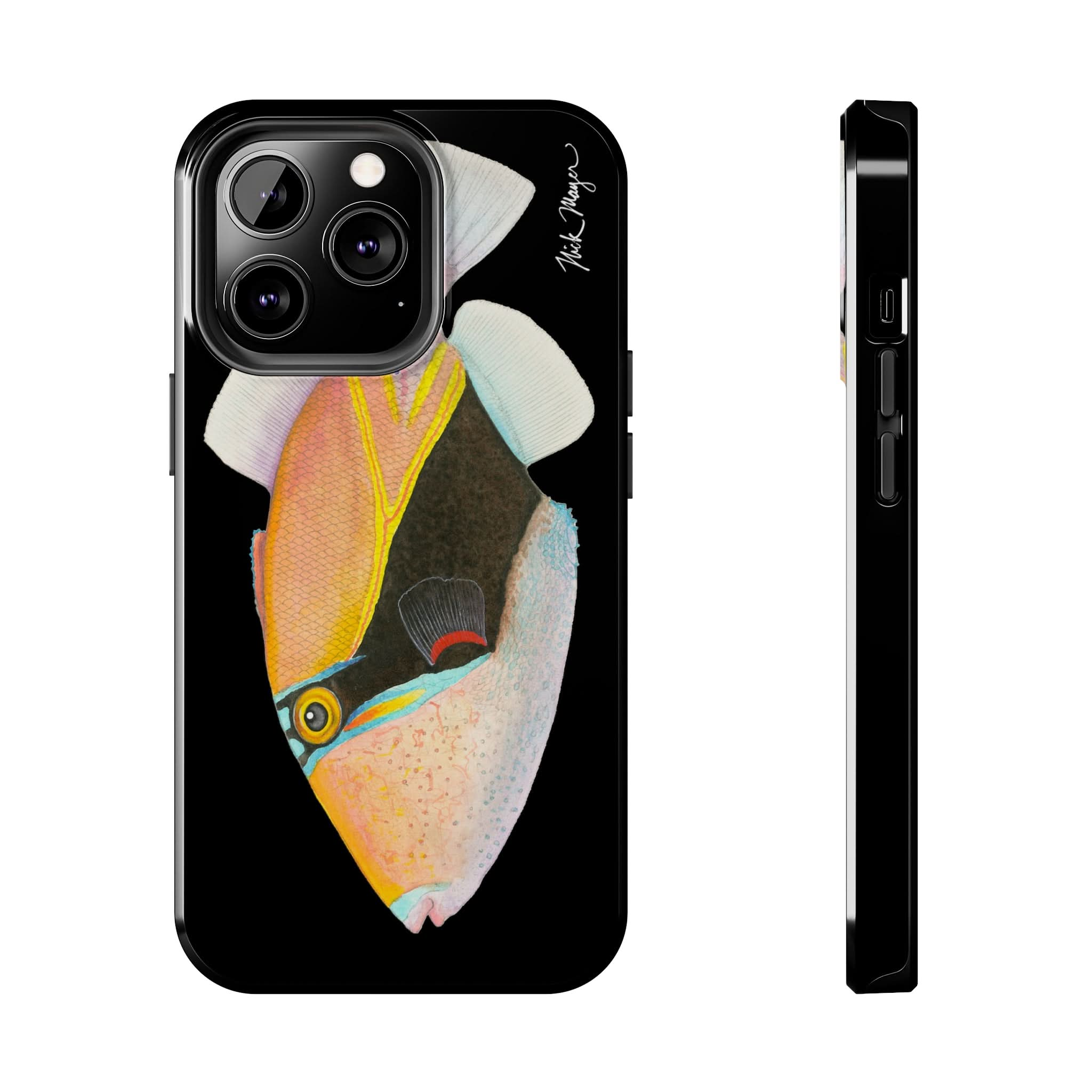 Humuhumunukunukuapua'a Black Phone Case (iPhone)