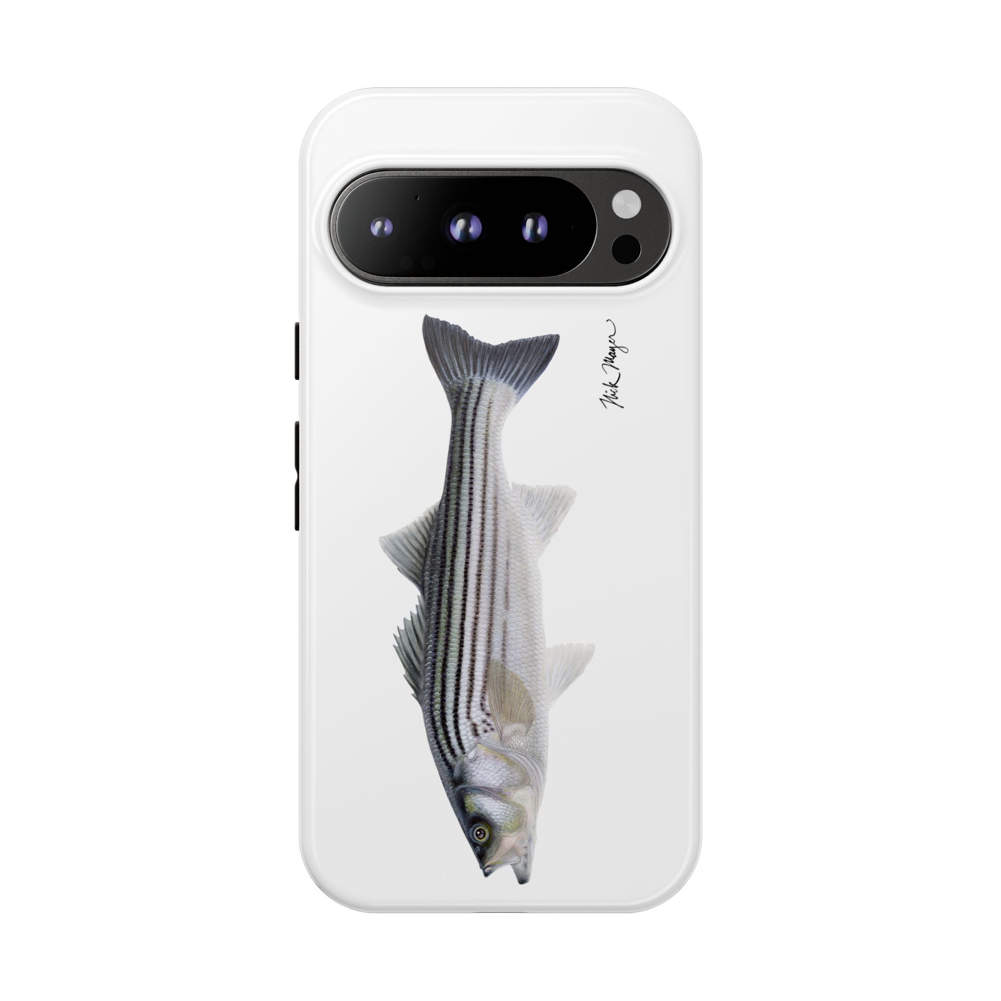 Schoolie Striper White Phone Case (Samsung)