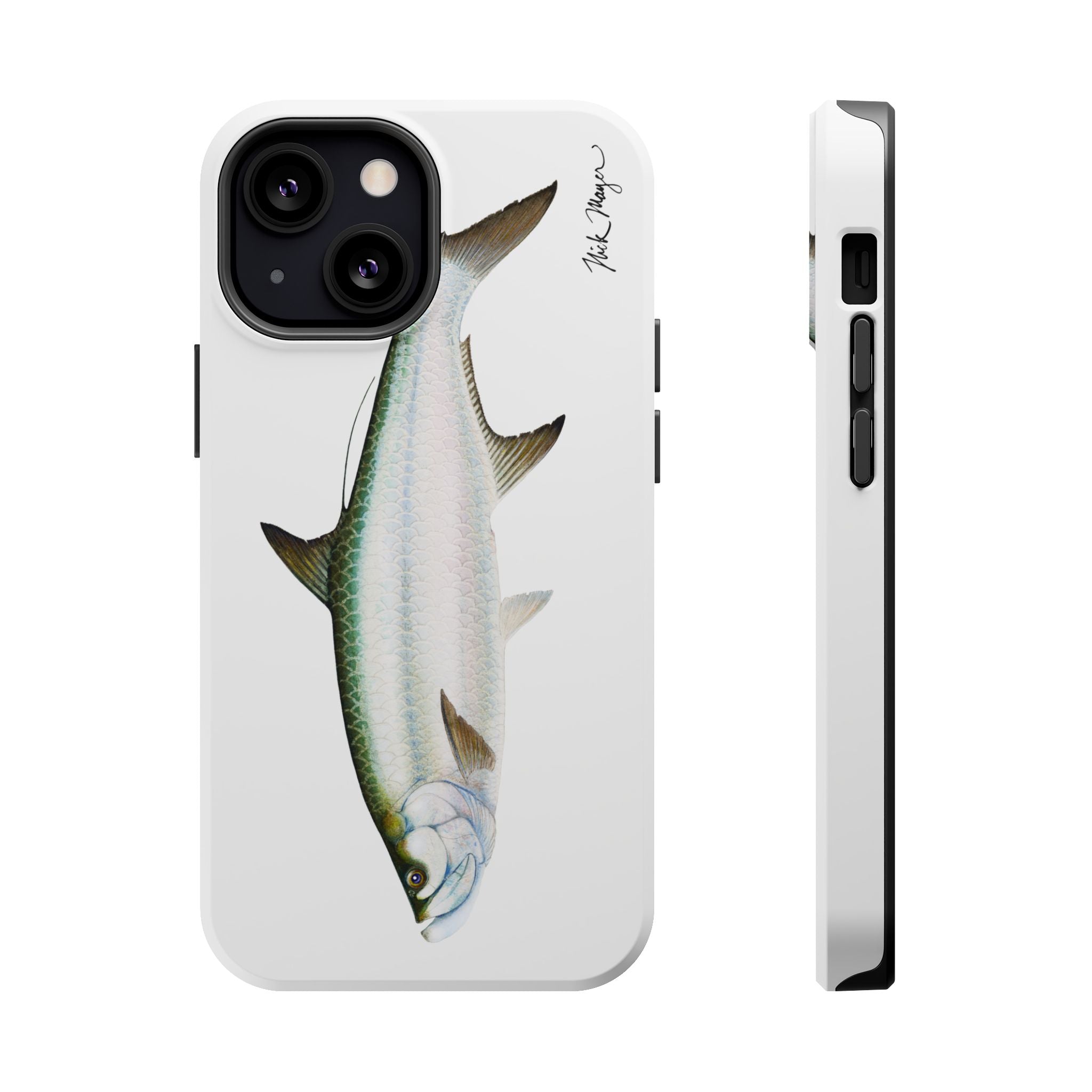 Tarpon MagSafe White iPhone Case